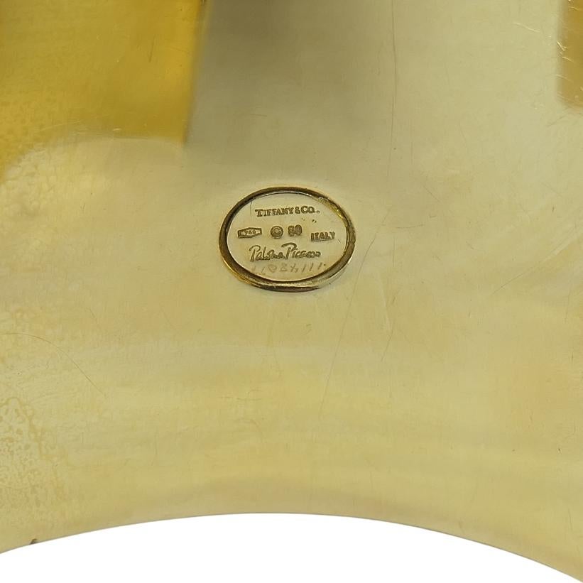 De las mujeres Rare Paloma Picasso for Tiffany & Co. Graffiti Bracelet 18k Gold en venta