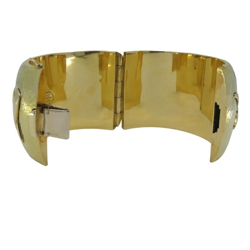 Rare Paloma Picasso for Tiffany & Co. Graffiti Bracelet 18k Gold en venta 1