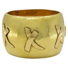 Rare Paloma Picasso for Tiffany & Co. Graffiti Bracelet 18k Gold