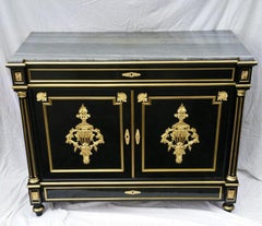 Rare Pantalonnière Pants Trousers Boulle Cabinet Napoléon III, France, 1870