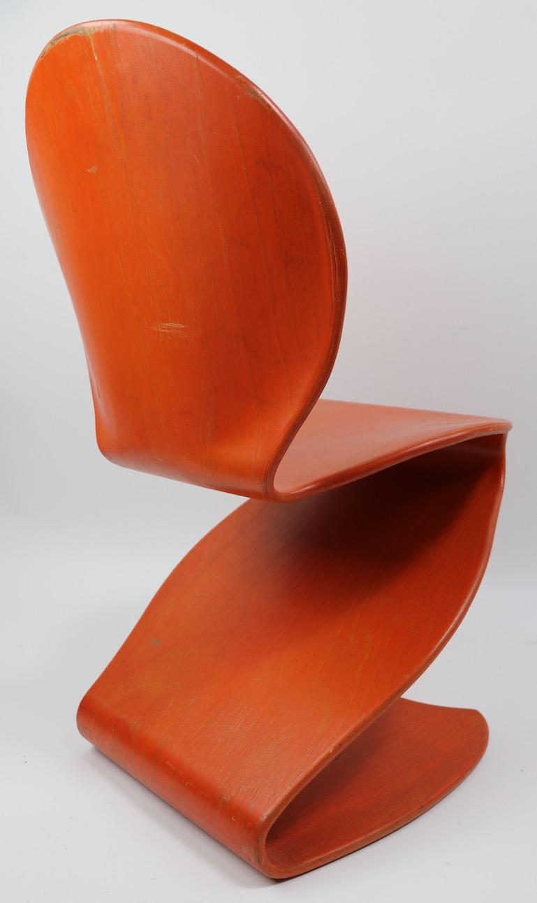 Rare Panton for Thonet 276 S Chair 4