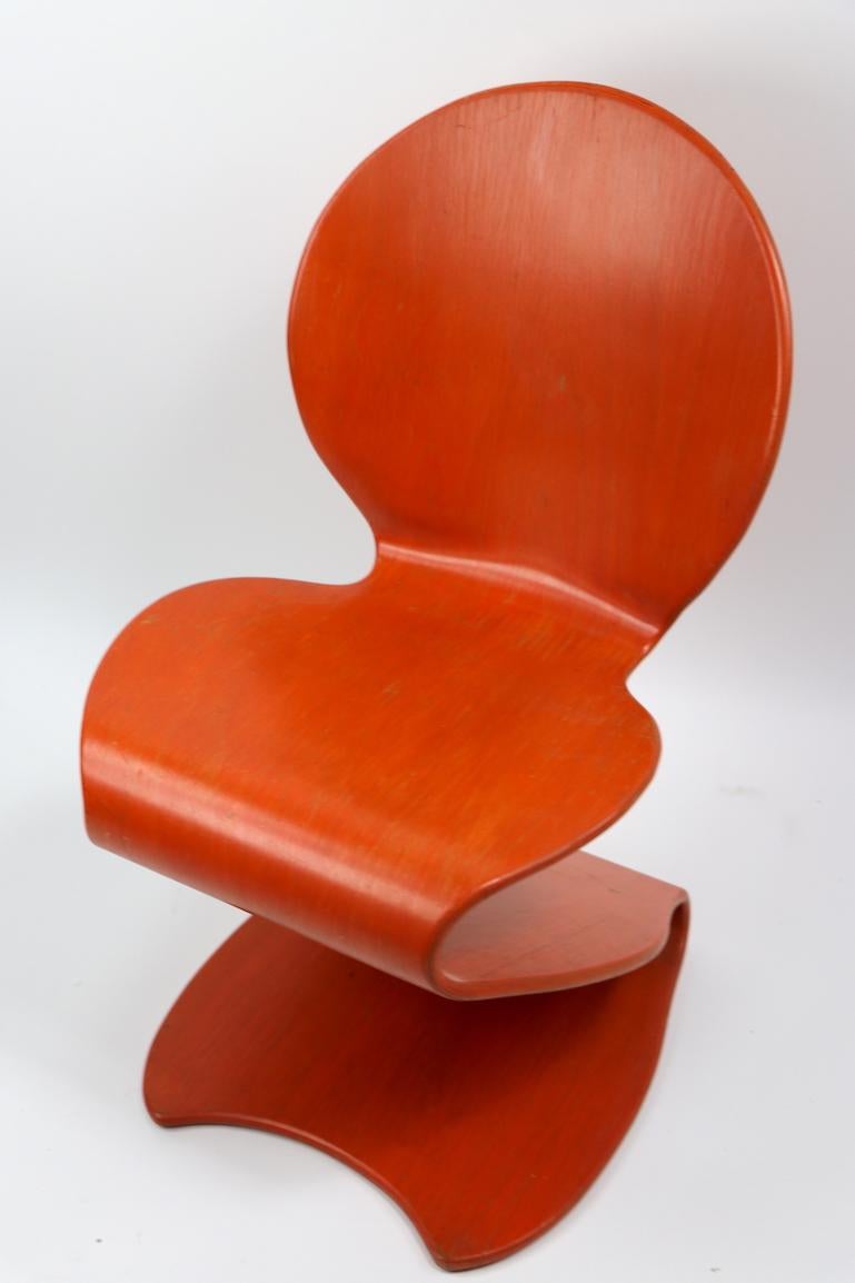 Rare Panton for Thonet 276 S Chair 6