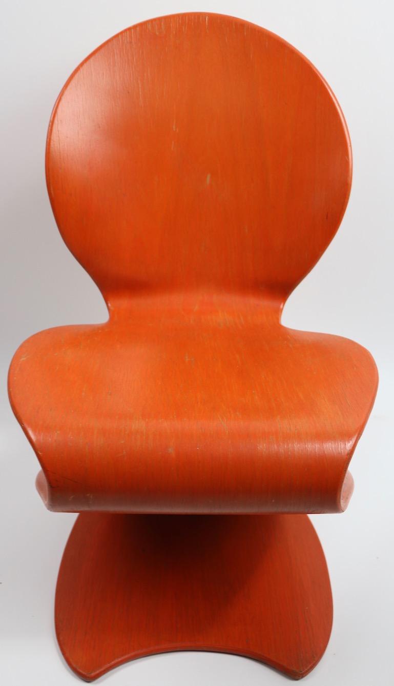 Rare Panton for Thonet 276 S Chair In Good Condition In New York, NY