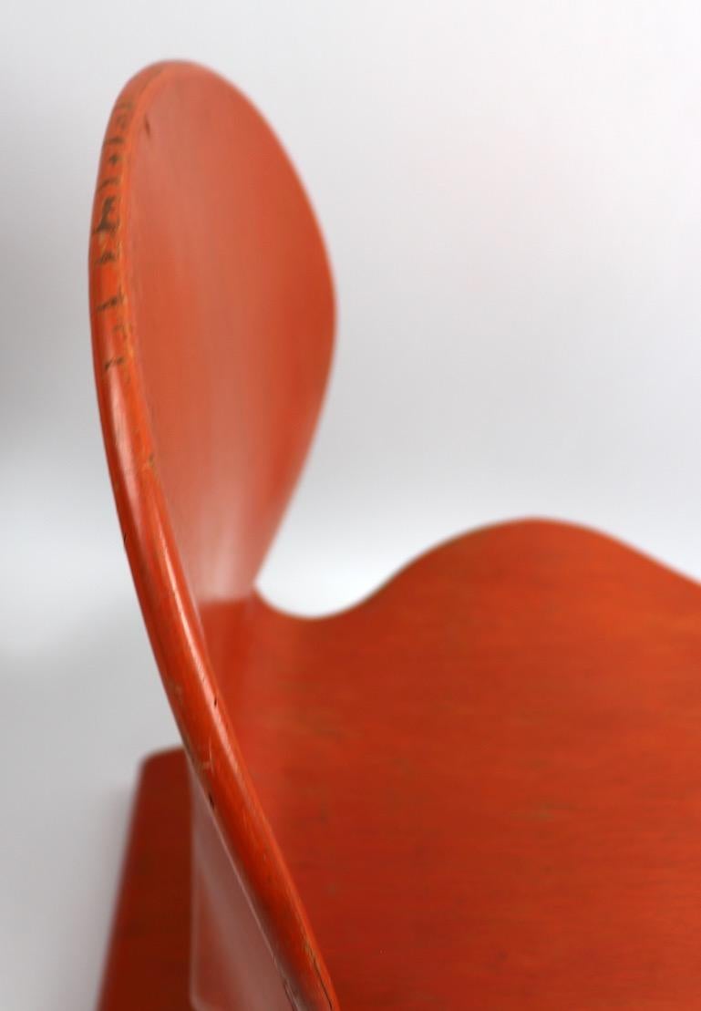 Plywood Rare Panton for Thonet 276 S Chair