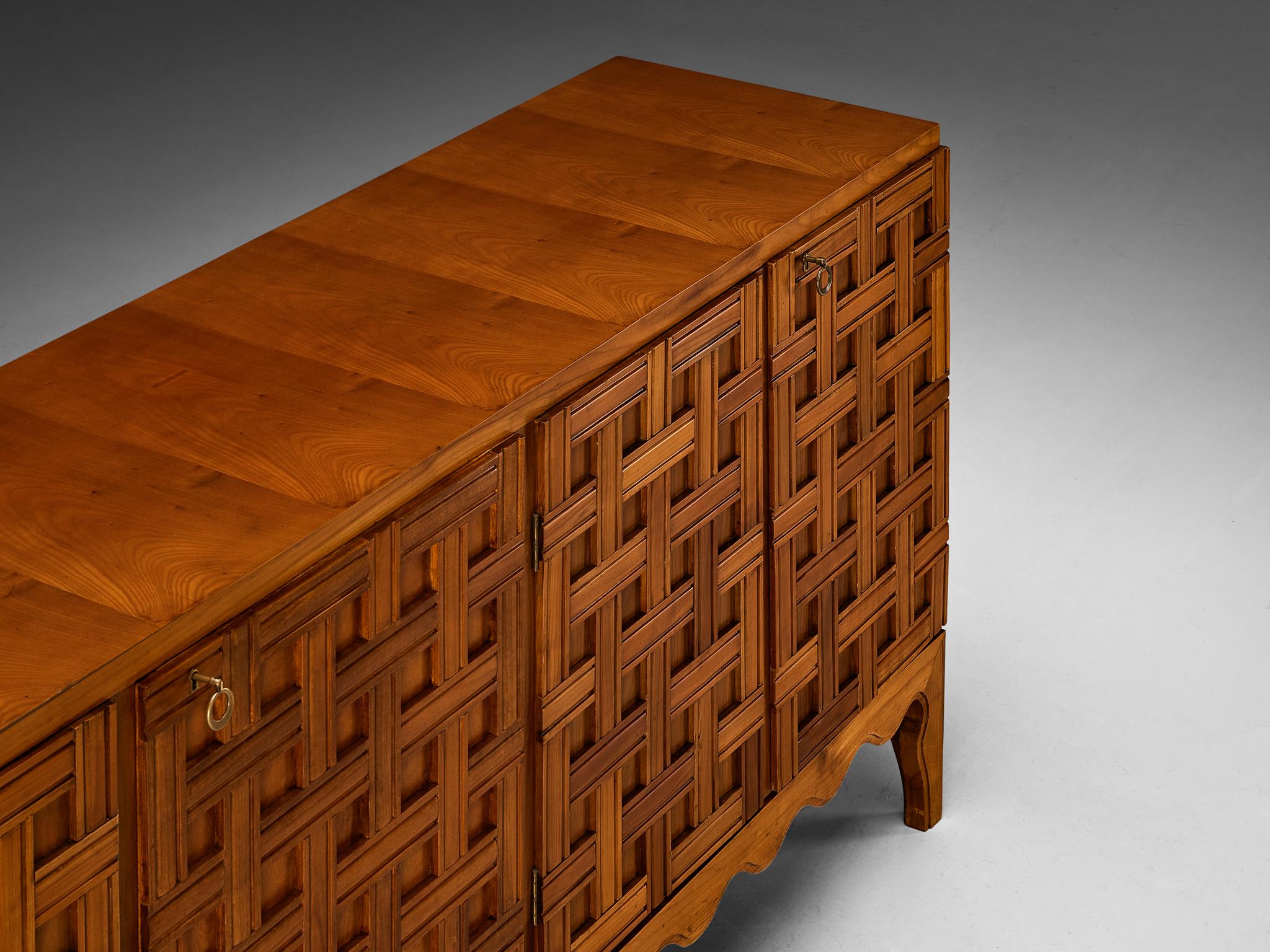 Rare Paolo Buffa Sideboard in Cherry  For Sale 1