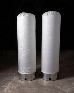 Lámparas prototipo «Parachute», una pieza muy poco común, diseñadas por Marc Lepage para Knoll
