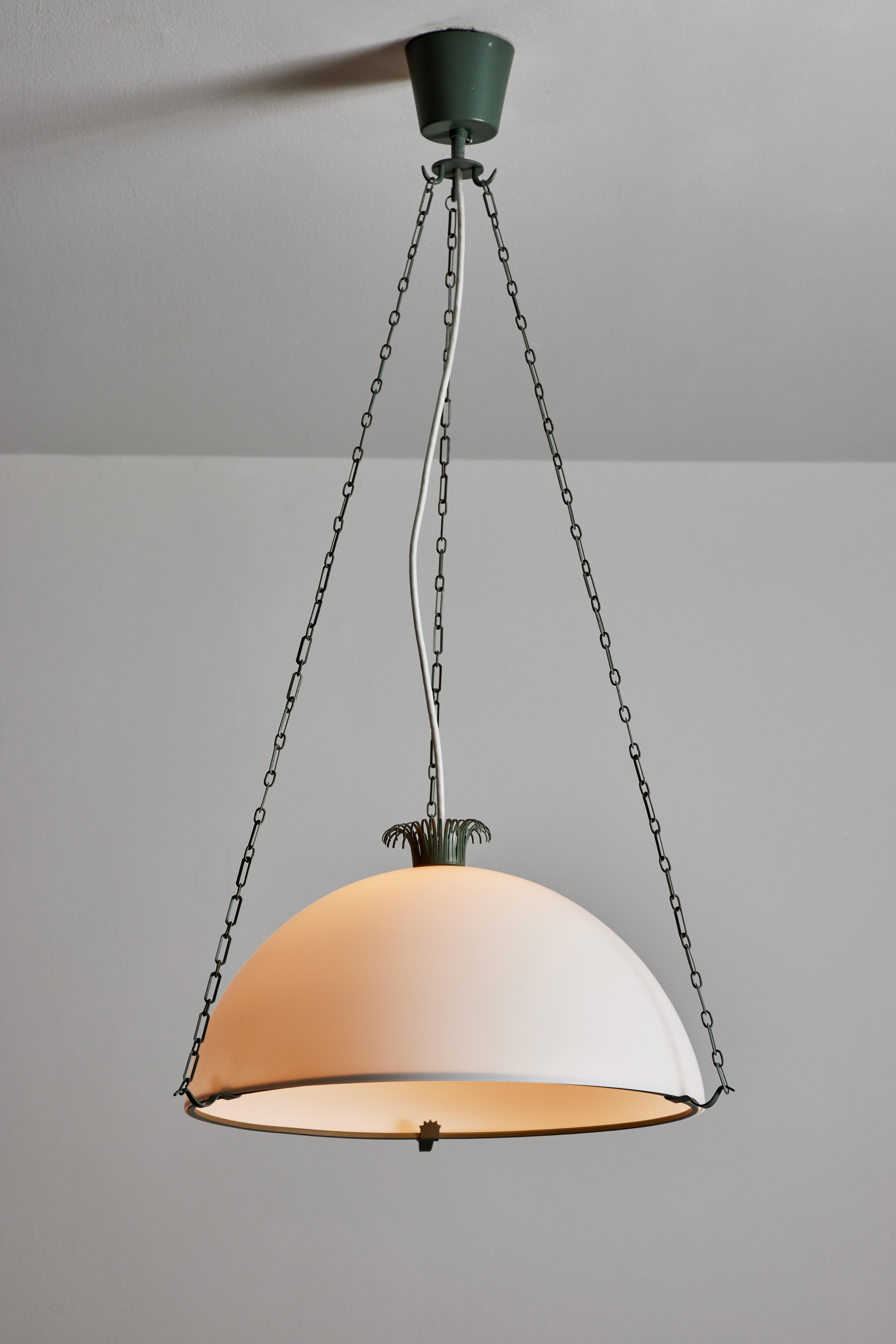 Metal Rare Parachute Suspension Light by Erik Gunnar Asplund