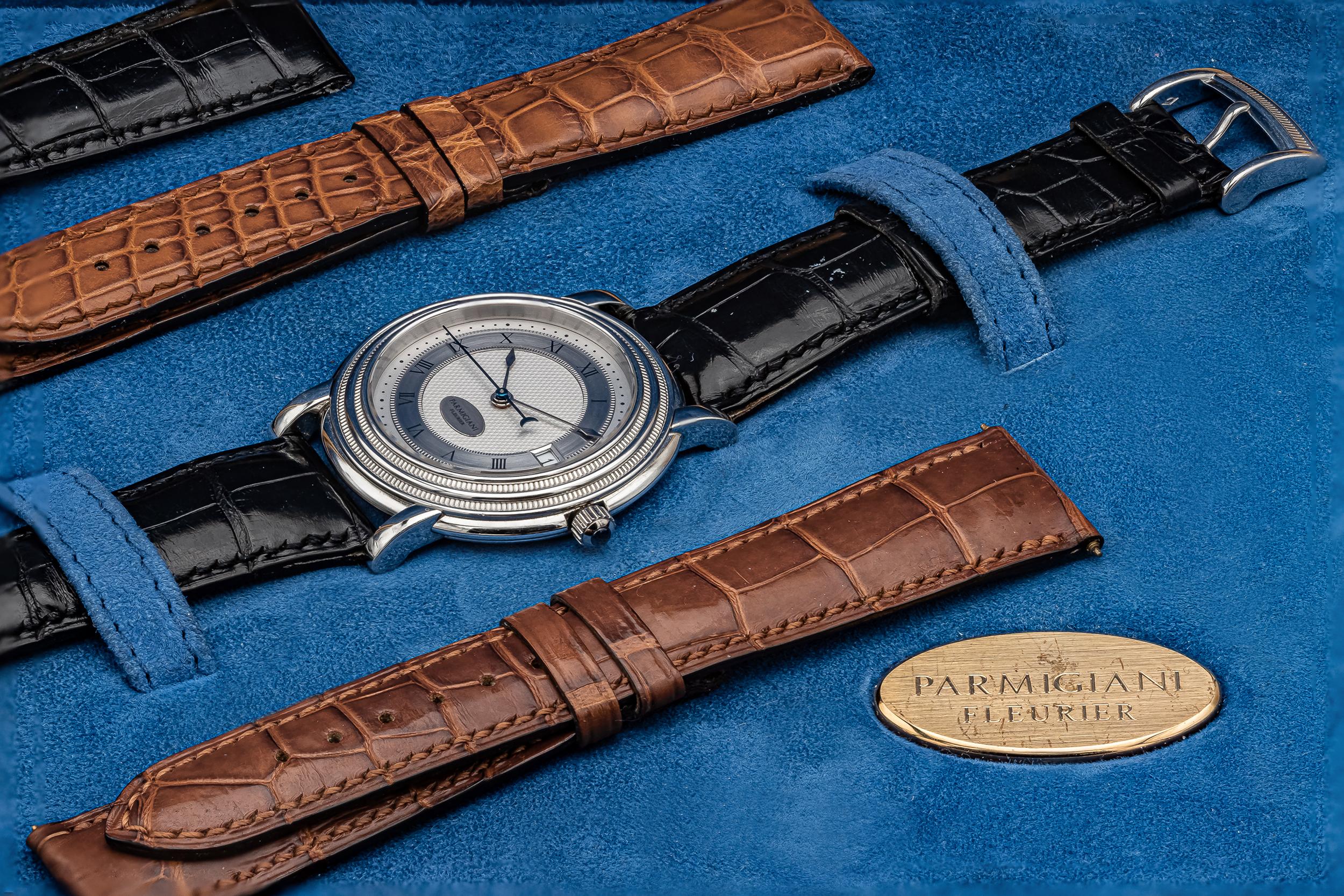 Men's Rare Parmigiani Fleurier Toric Automatic Platinum Wristwatch Ref. C00700