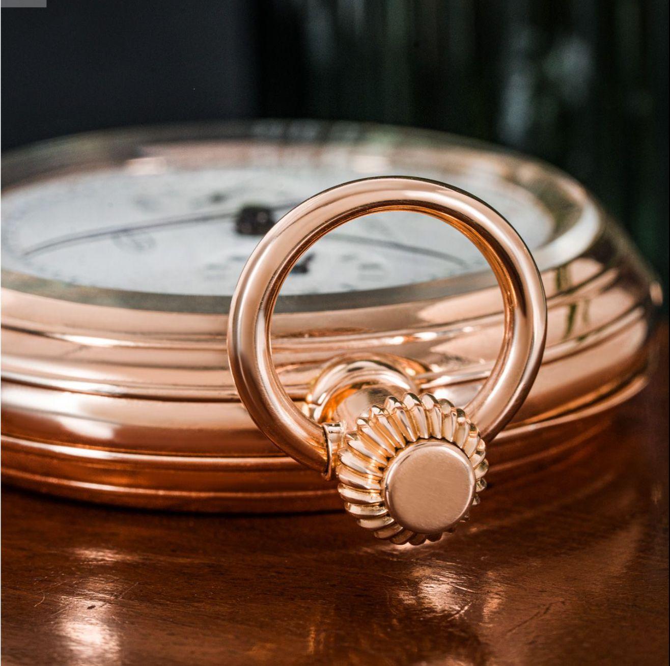 Rare Patek Philippe Regulator Dial Split Second Chronograph Pocket Watch C1878 4
