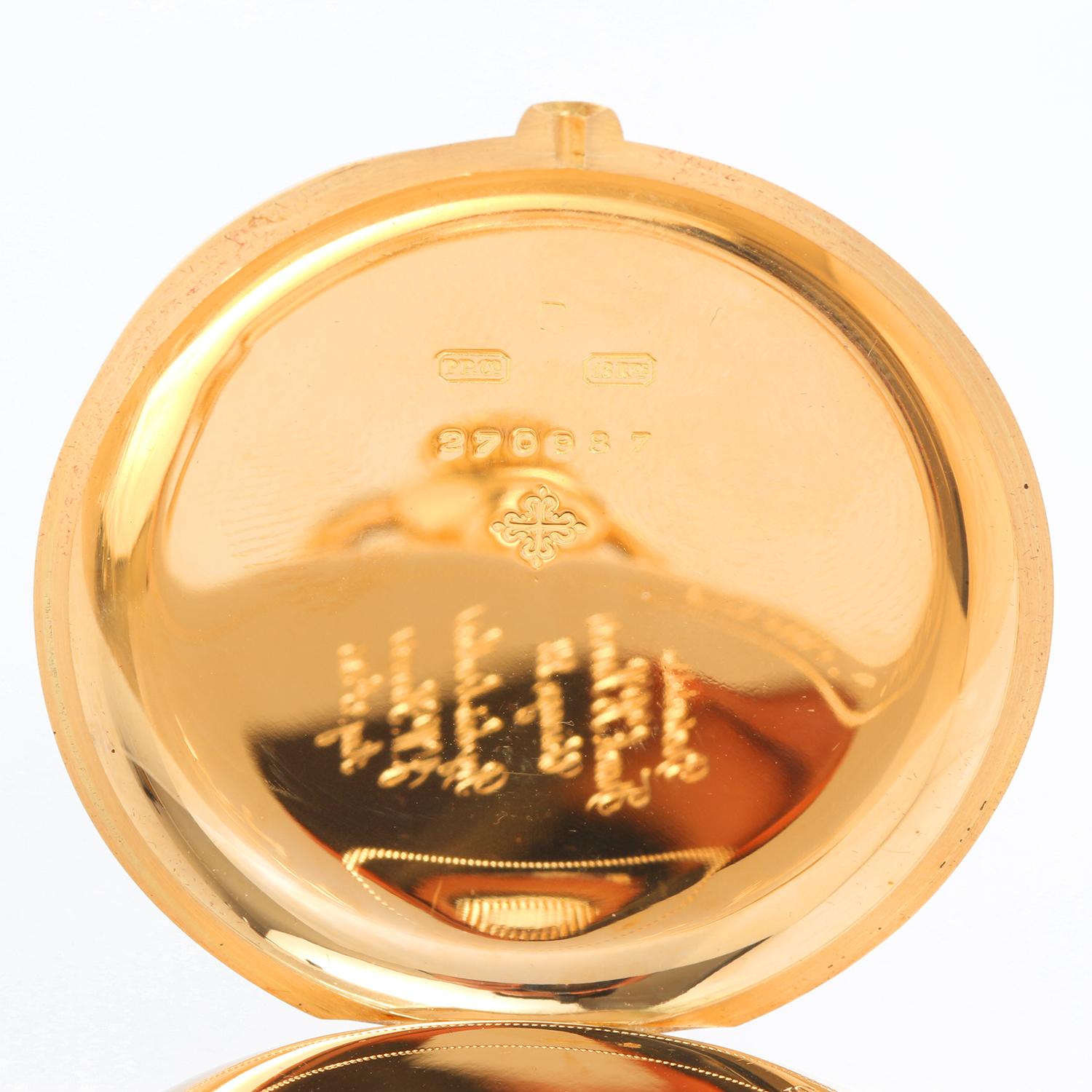 patek philippe minute repeater pocket watch