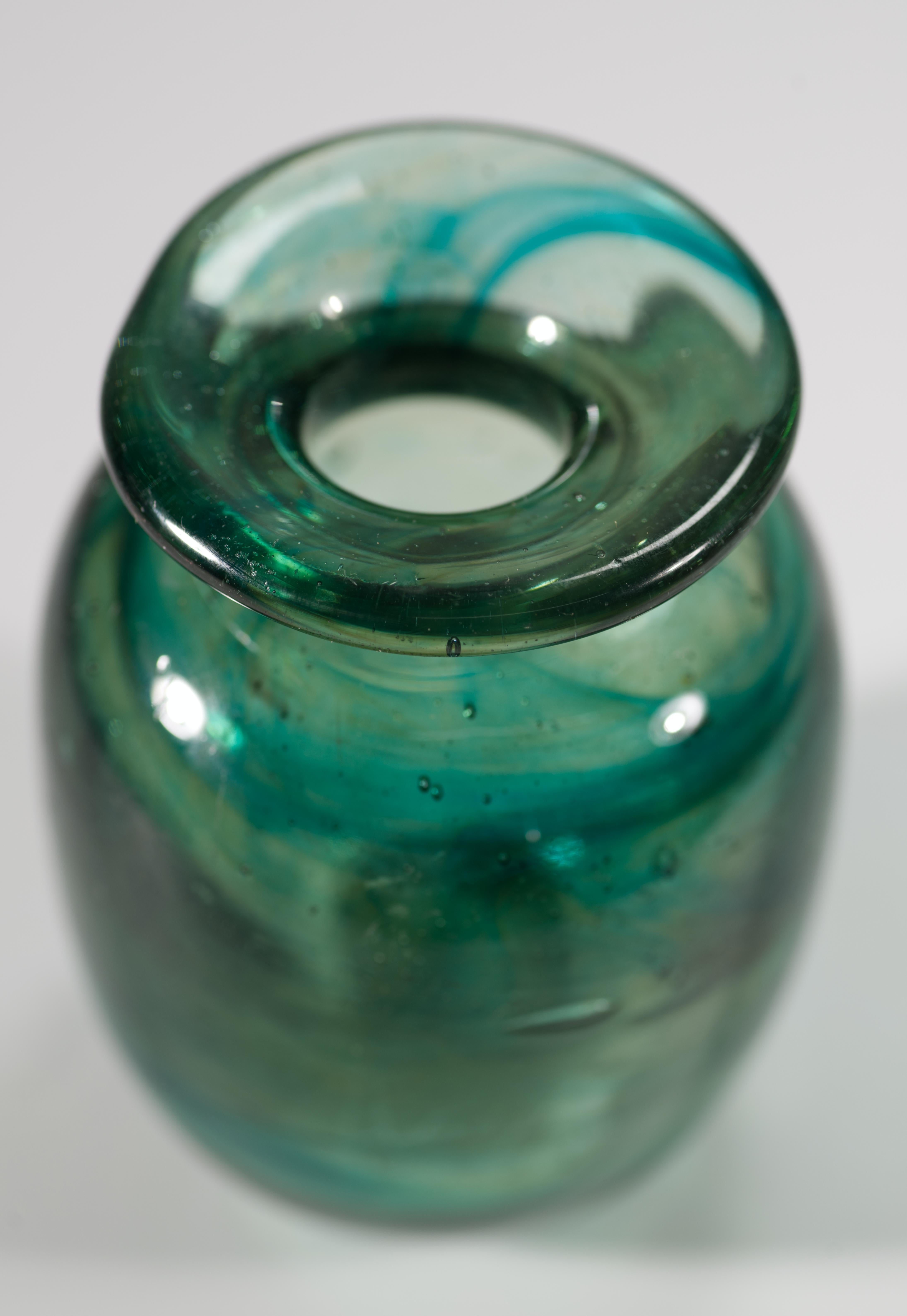 Raro vaso di Patricia Esch, vetro da studio americano, 1969 in vendita 1