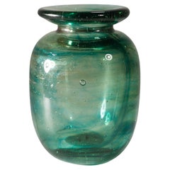Rare Patricia Esch Bud Vase, Early American Studio Glass, 1969