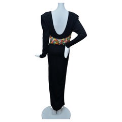 Rare PATRICK KELLY  Buttons  1986  Long Dress