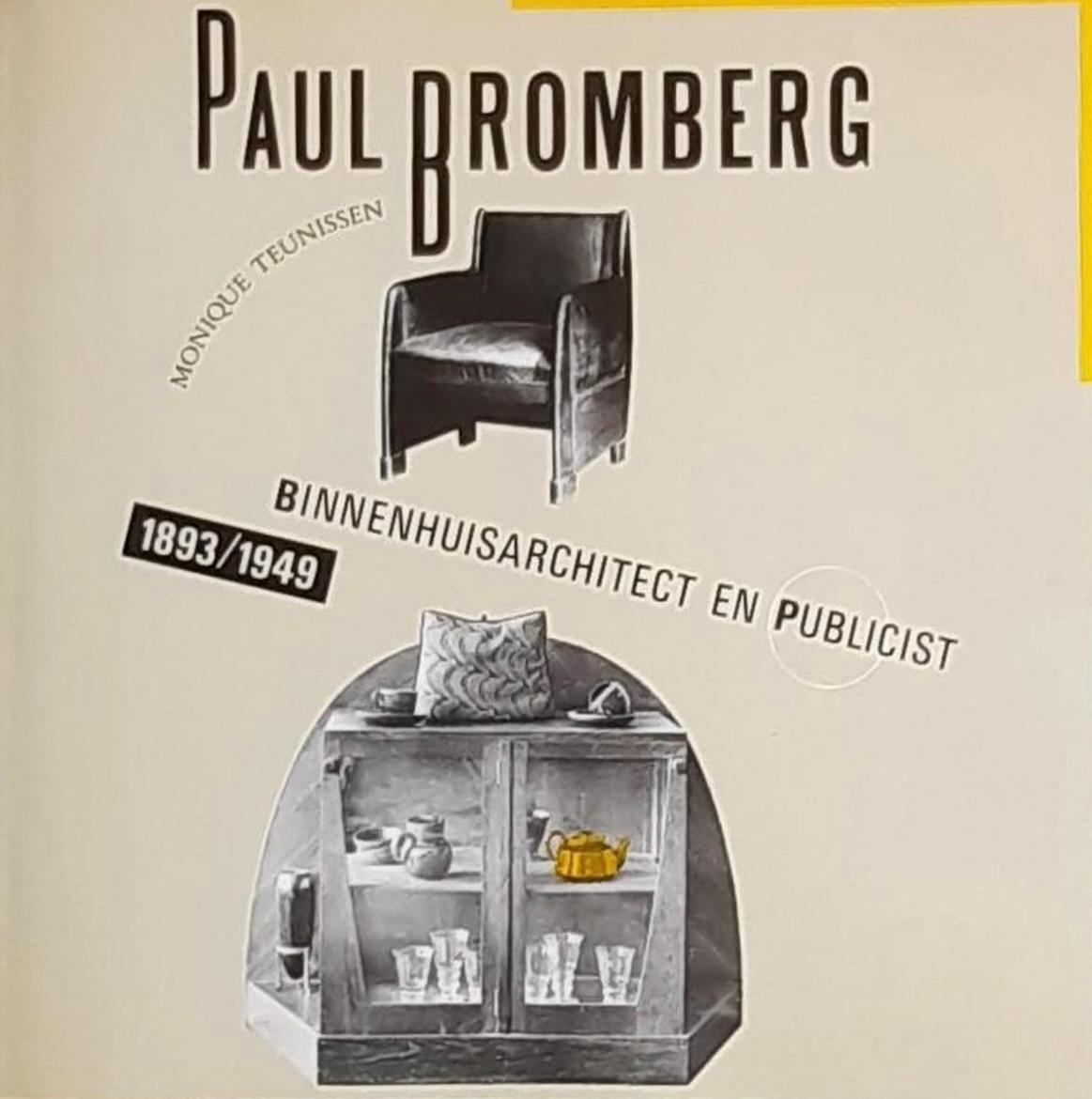 Rare Paul Bromberg Oak Tea Cabinet Amsterdam School, The Netherlands 1918 For Sale 10
