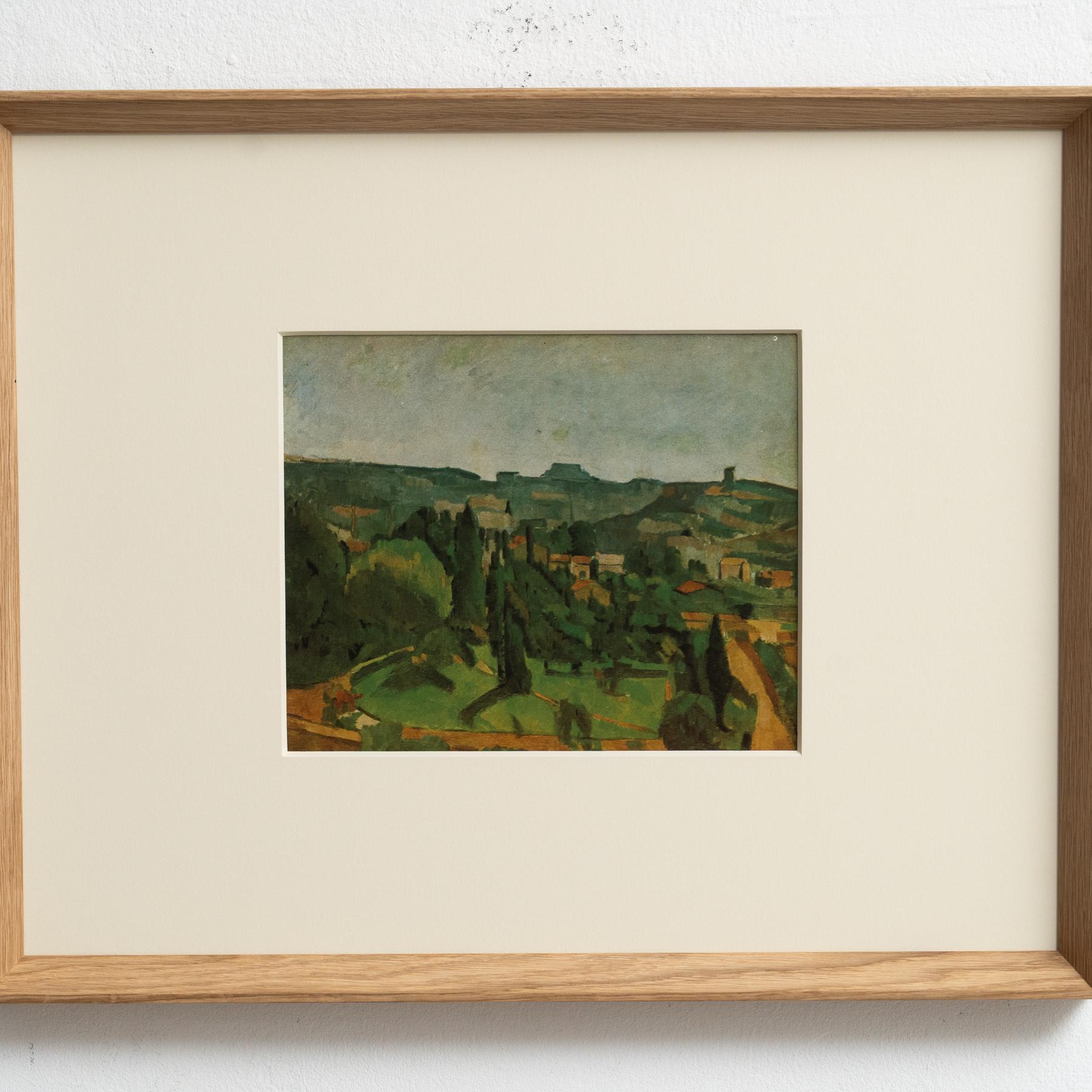Rara obra de arte de Paul Cezanne, Editions du Chene, 1945 Francés en venta
