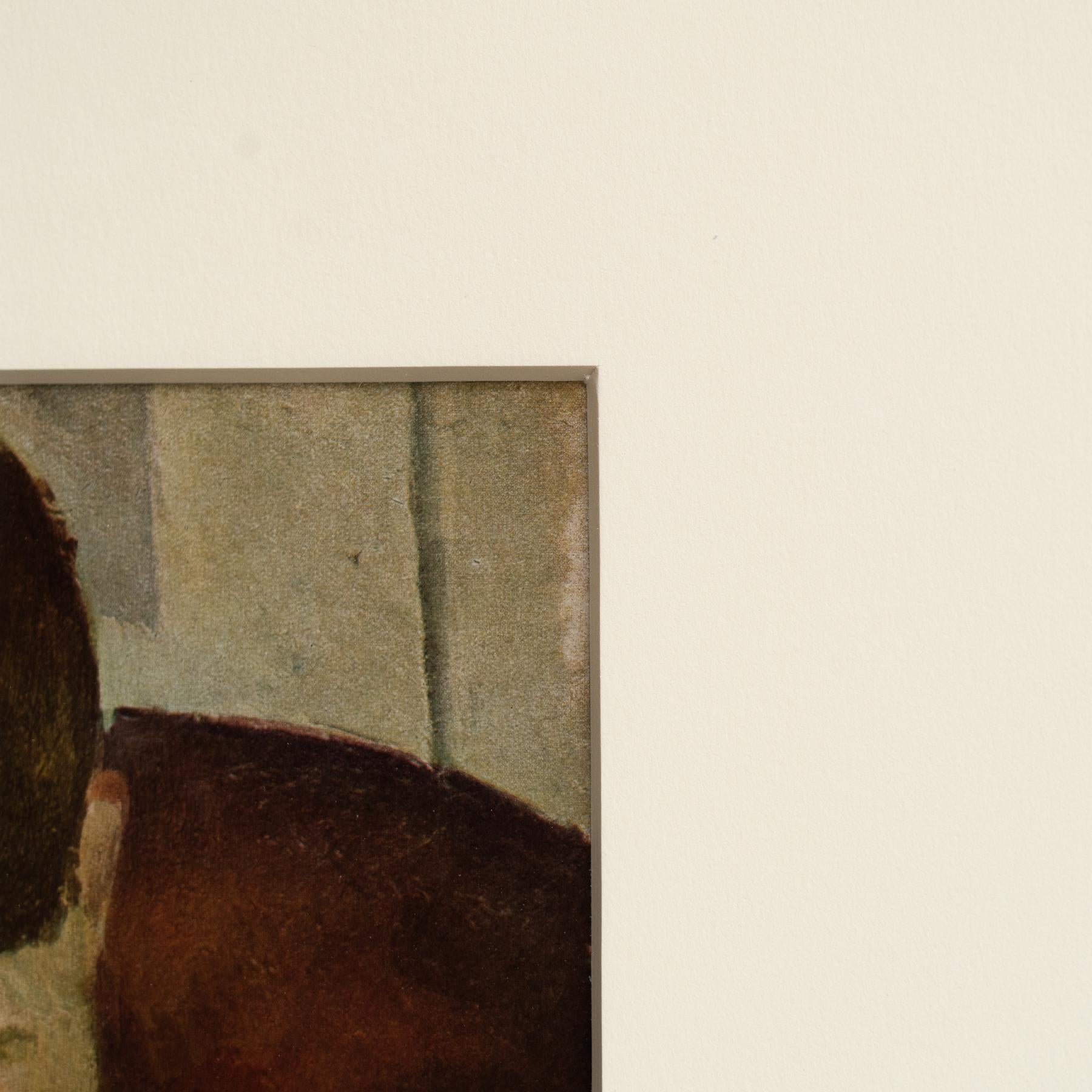 Paper Rare Paul Cezanne Artwork, Editions du Chene, 1945 For Sale