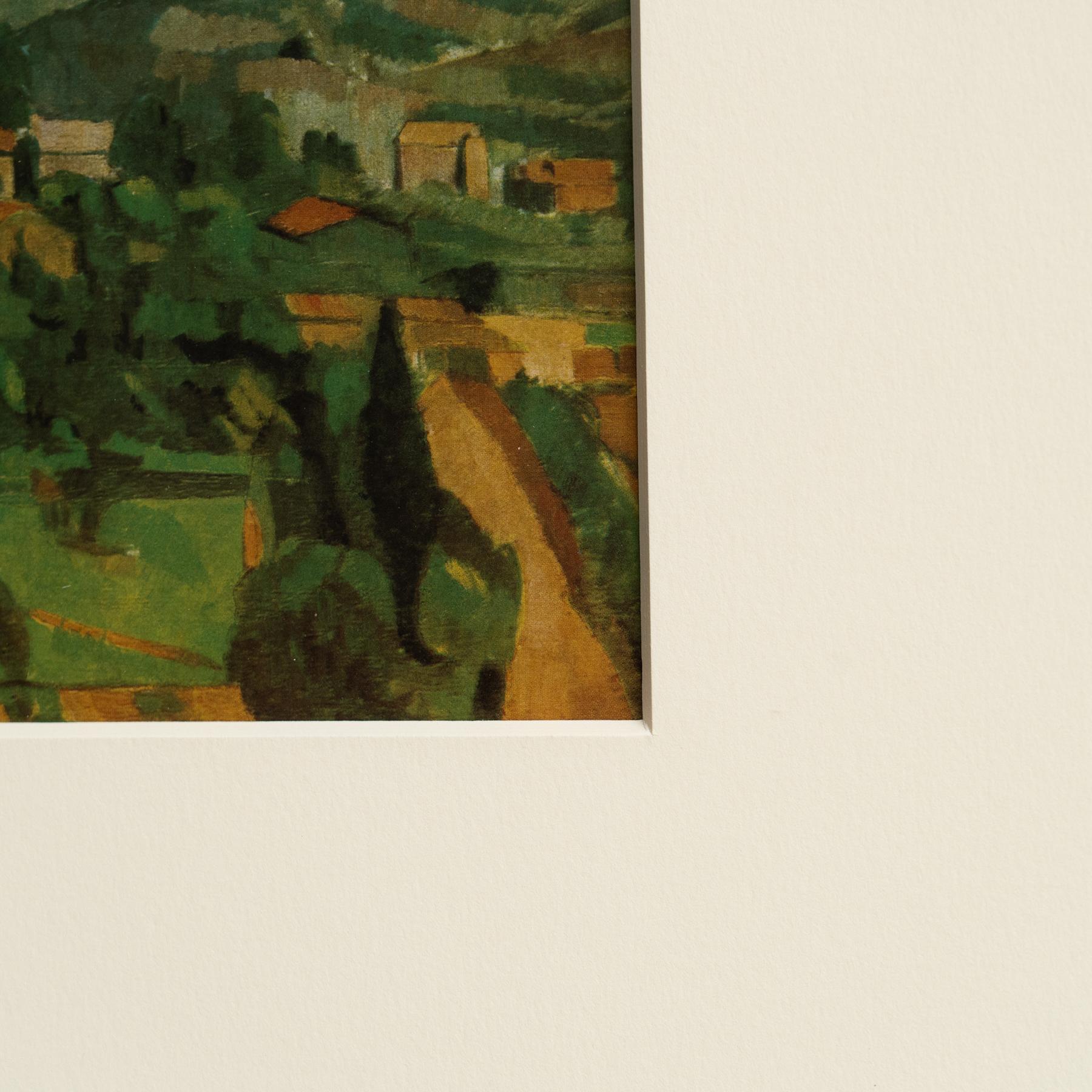 Rara obra de arte de Paul Cezanne, Editions du Chene, 1945 Papel en venta