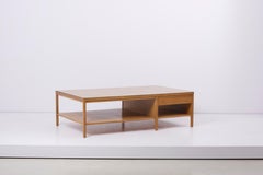 Rare Paul McCobb Coffee Table with Leather Top for Calvin US 1950s