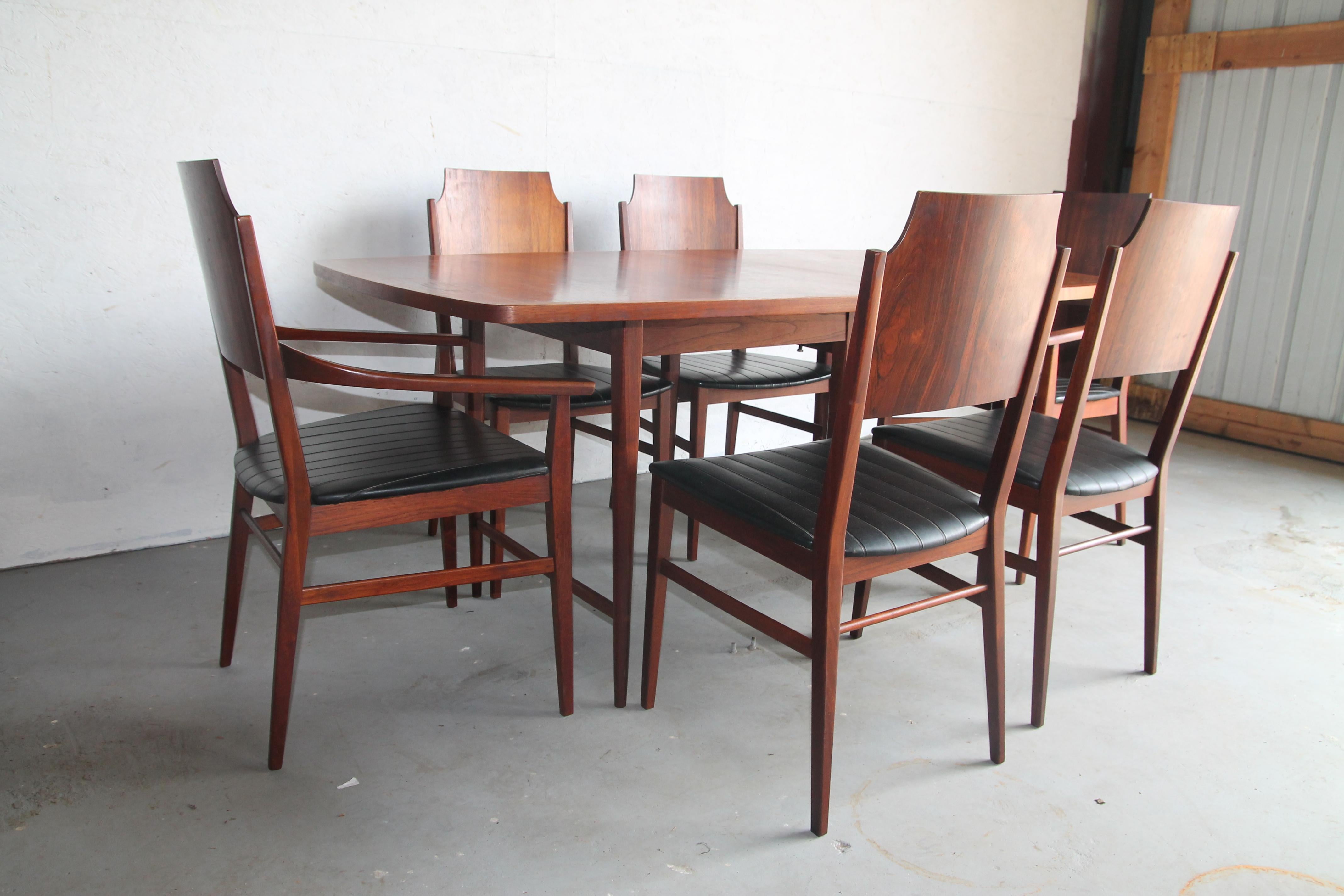 Mid-20th Century Rare Paul McCobb Dining Set Designed for Lane Furniture Company