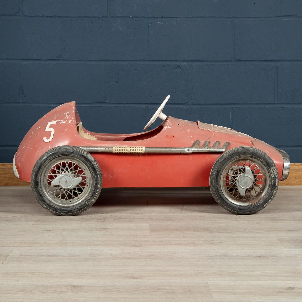 vintage pedal race car