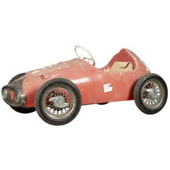 Antique Rare Pedal Car Made by Pines, Italy, circa 1964