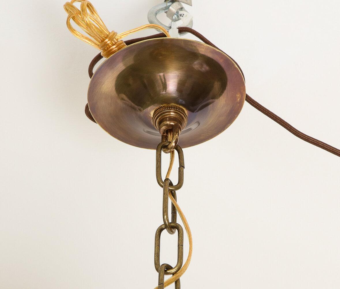 Brass Rare Pendant #1462 by Max Ingrand for Fontana Arte