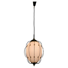 Rare Pendant Lamp by Angelo Lelli for Arredoluce, 1950s