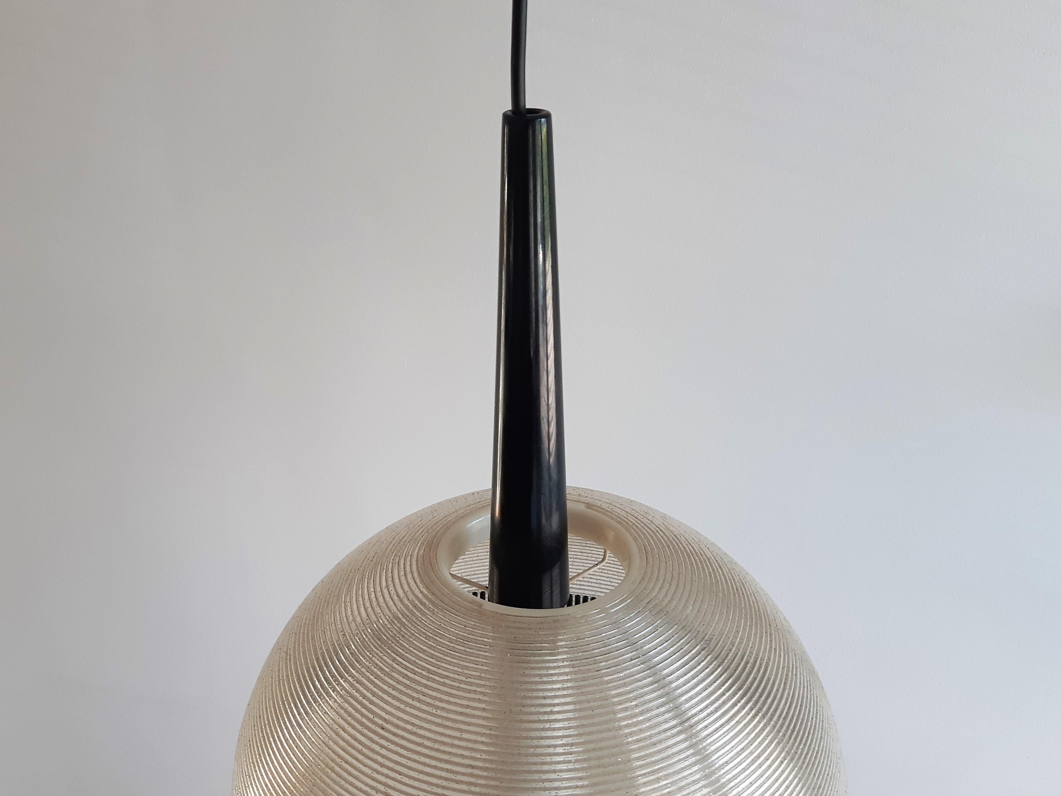 Mid-Century Modern Rare Pendant Lamp by John Reed for Rotaflex, UK, 1950's/1960's