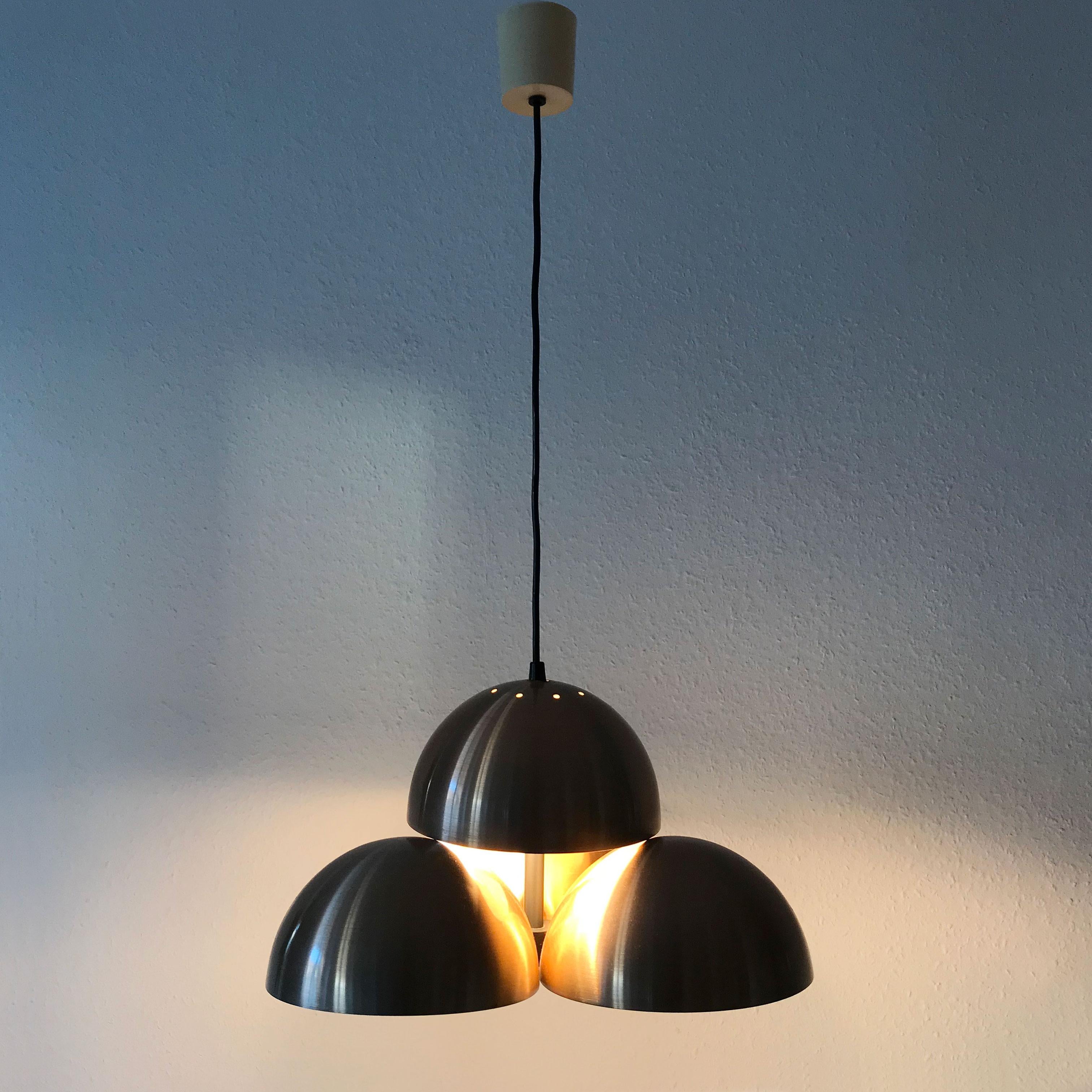 Anodized Rare Pendant Lamp Cantharel in the Style of Maija Liisa Komulainen for RAAK, NL For Sale
