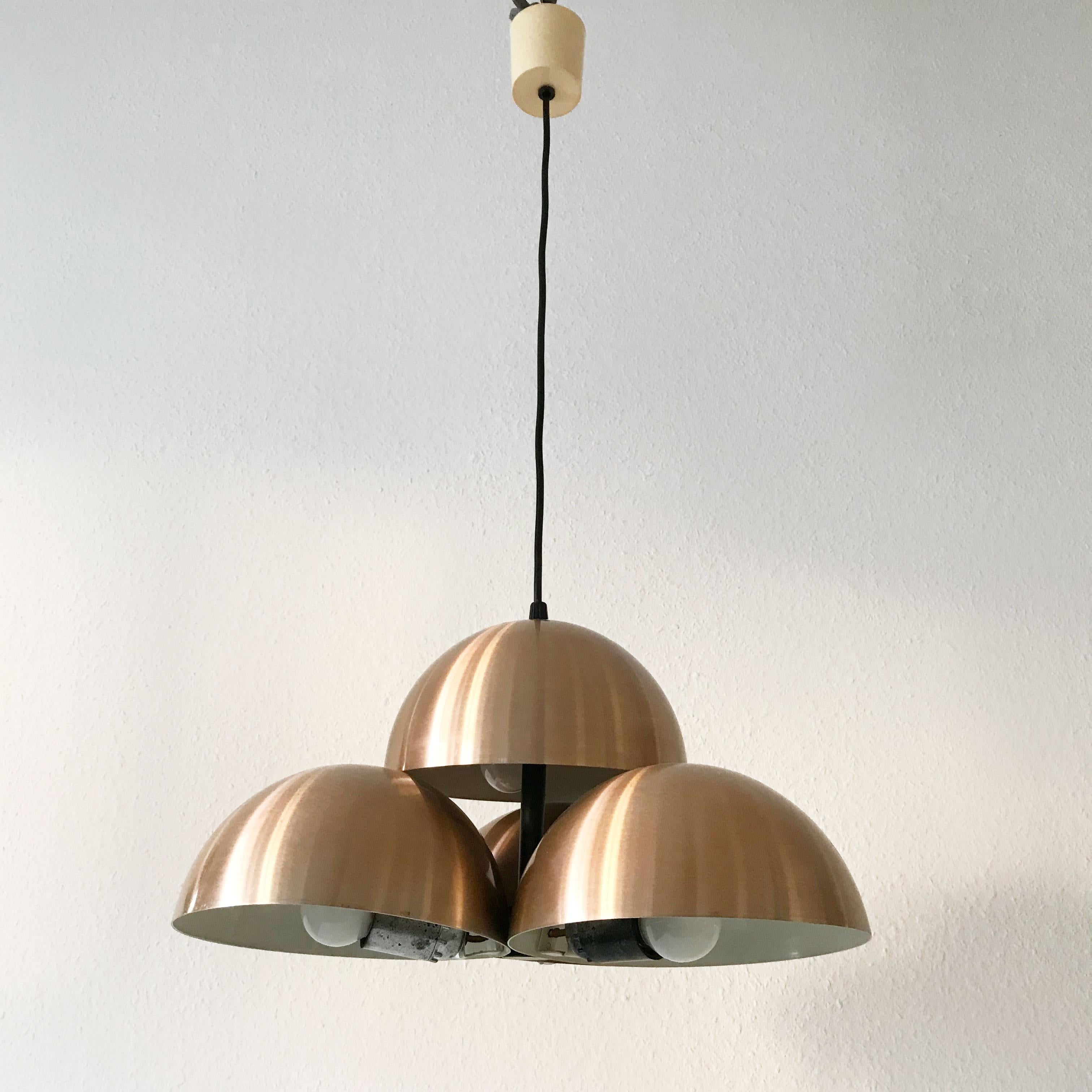 Aluminum Rare Pendant Lamp Cantharel in the Style of Maija Liisa Komulainen for RAAK, NL For Sale