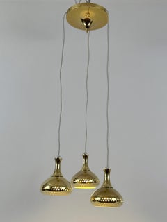 Rare Pendant Lamp or Chandelier by Hans-Agne Jakobsson for AB Markaryd Sweden
