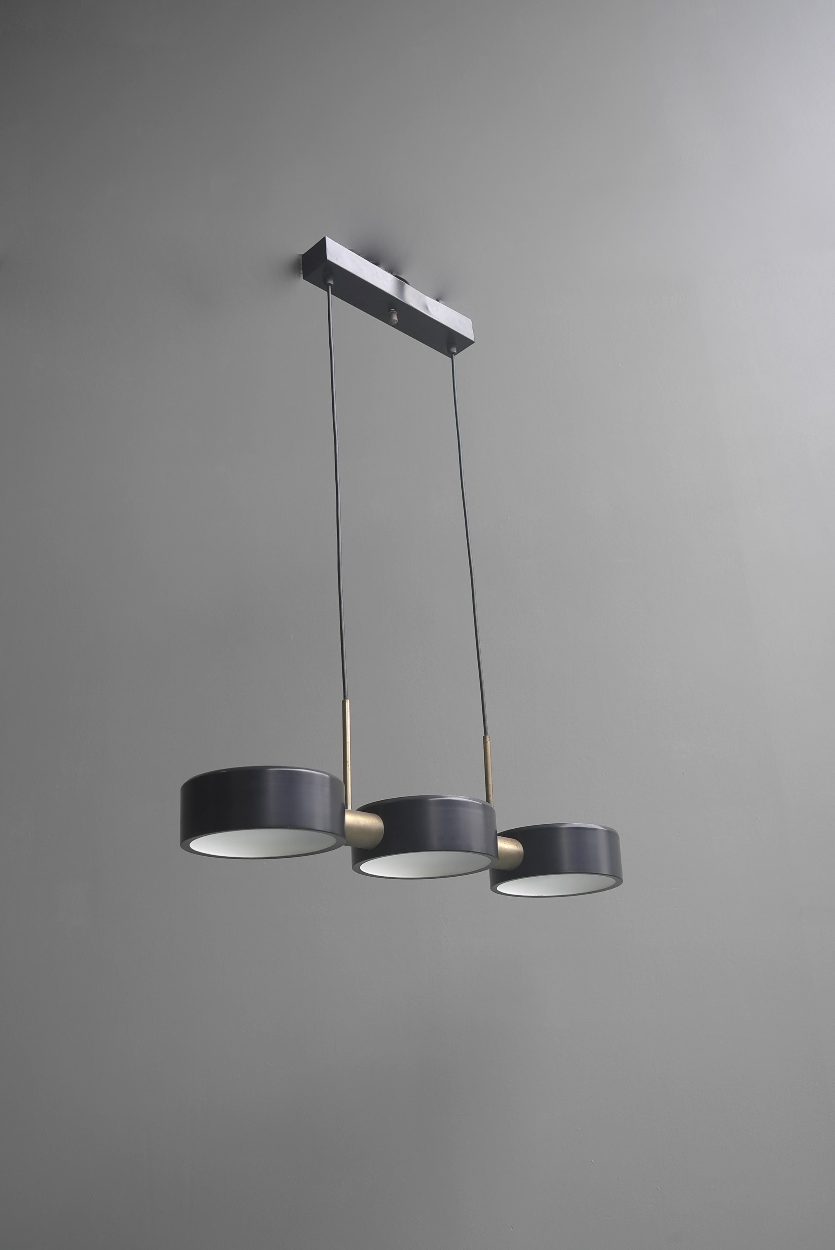 Rare Pendant Light by Bruno Gatta for Stilnovo, Italy, 1960s 2