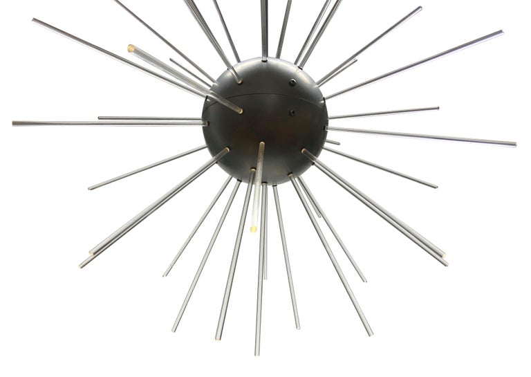 Italian Rare Pendant Light from the Collection I Soli Alchimea, by Alessandro Guerriero For Sale