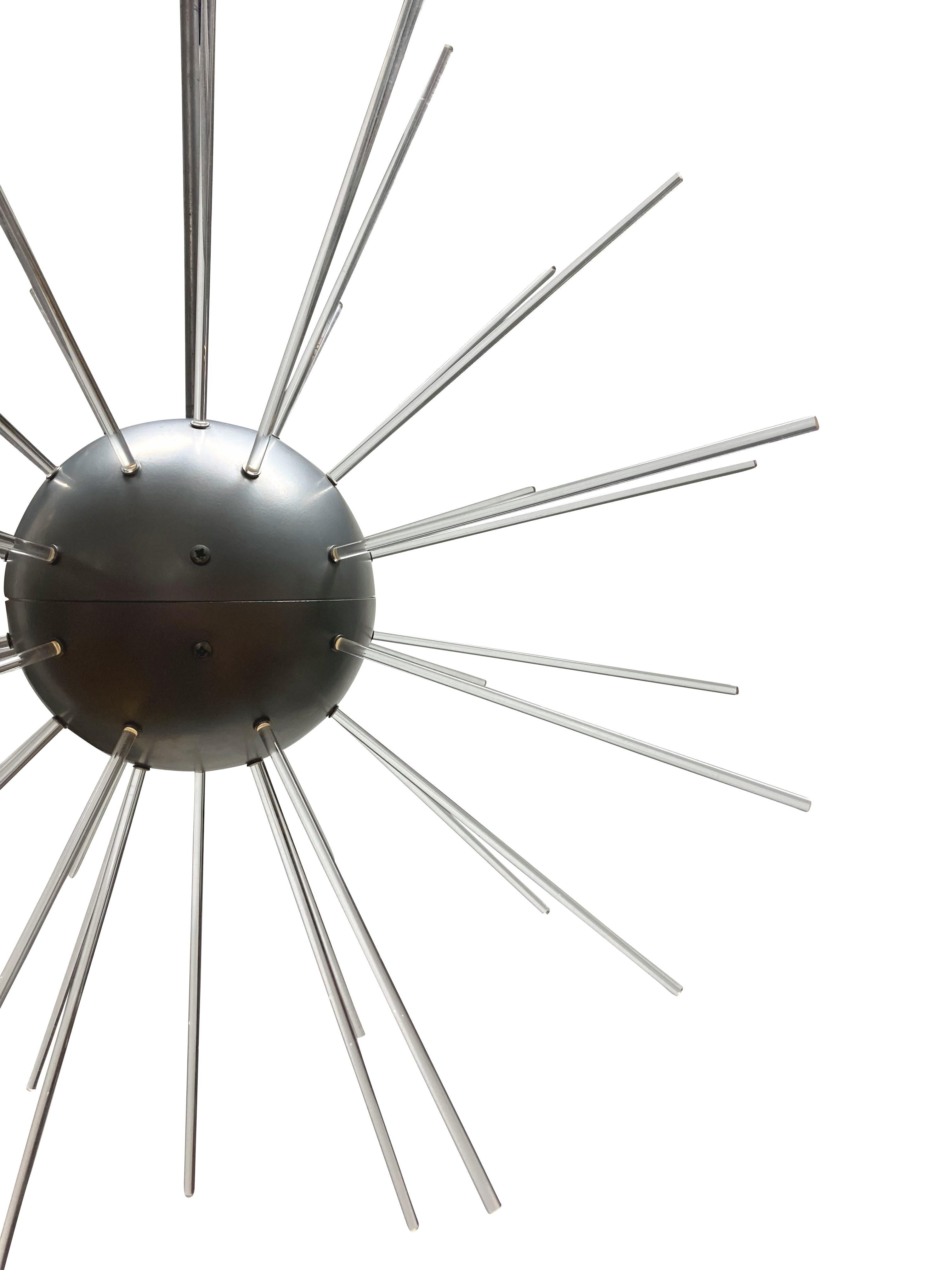 Late 20th Century Rare Pendant Light from the Collection I Soli Alchimea, by Alessandro Guerriero