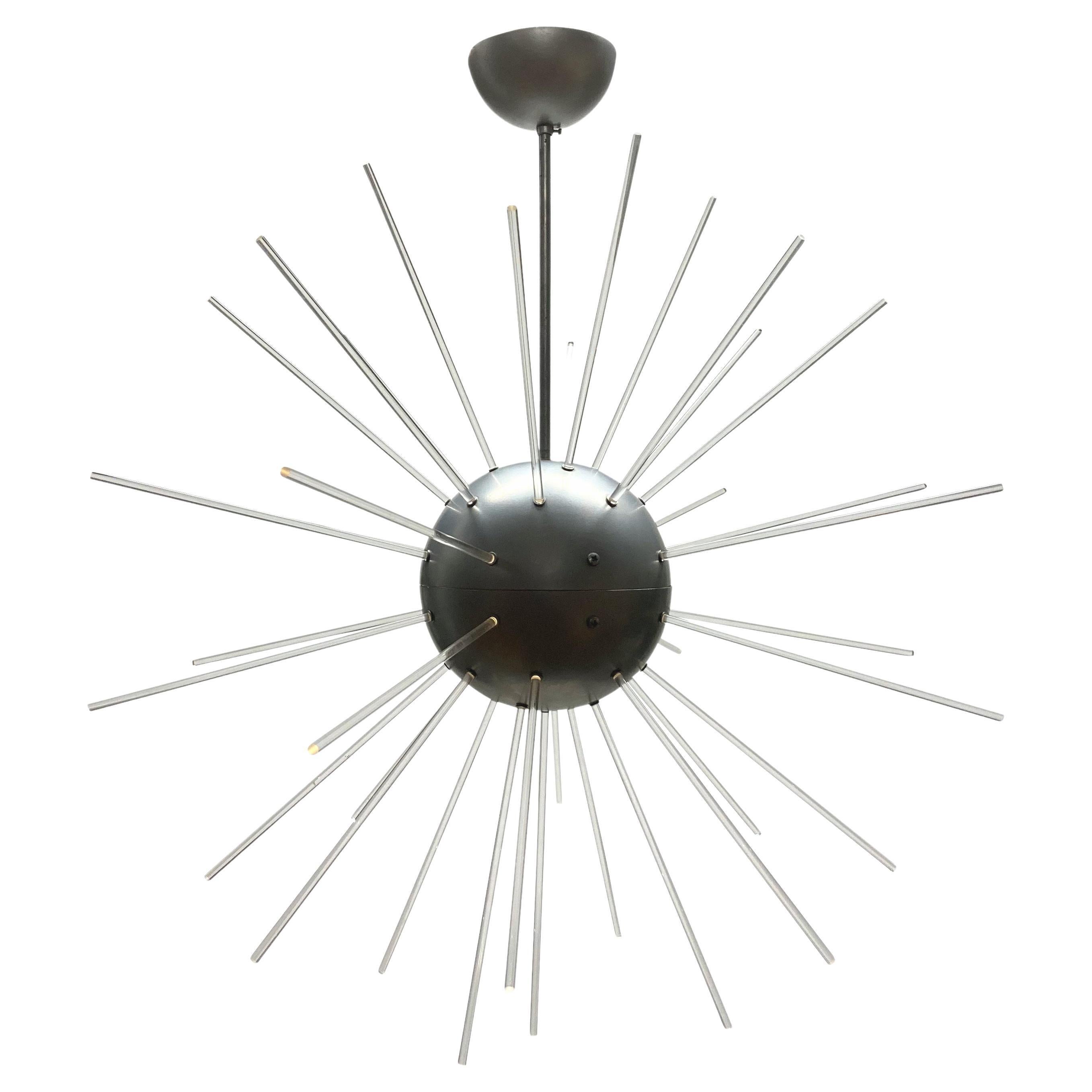 Rare Pendant Light from the Collection I Soli Alchimea, by Alessandro Guerriero
