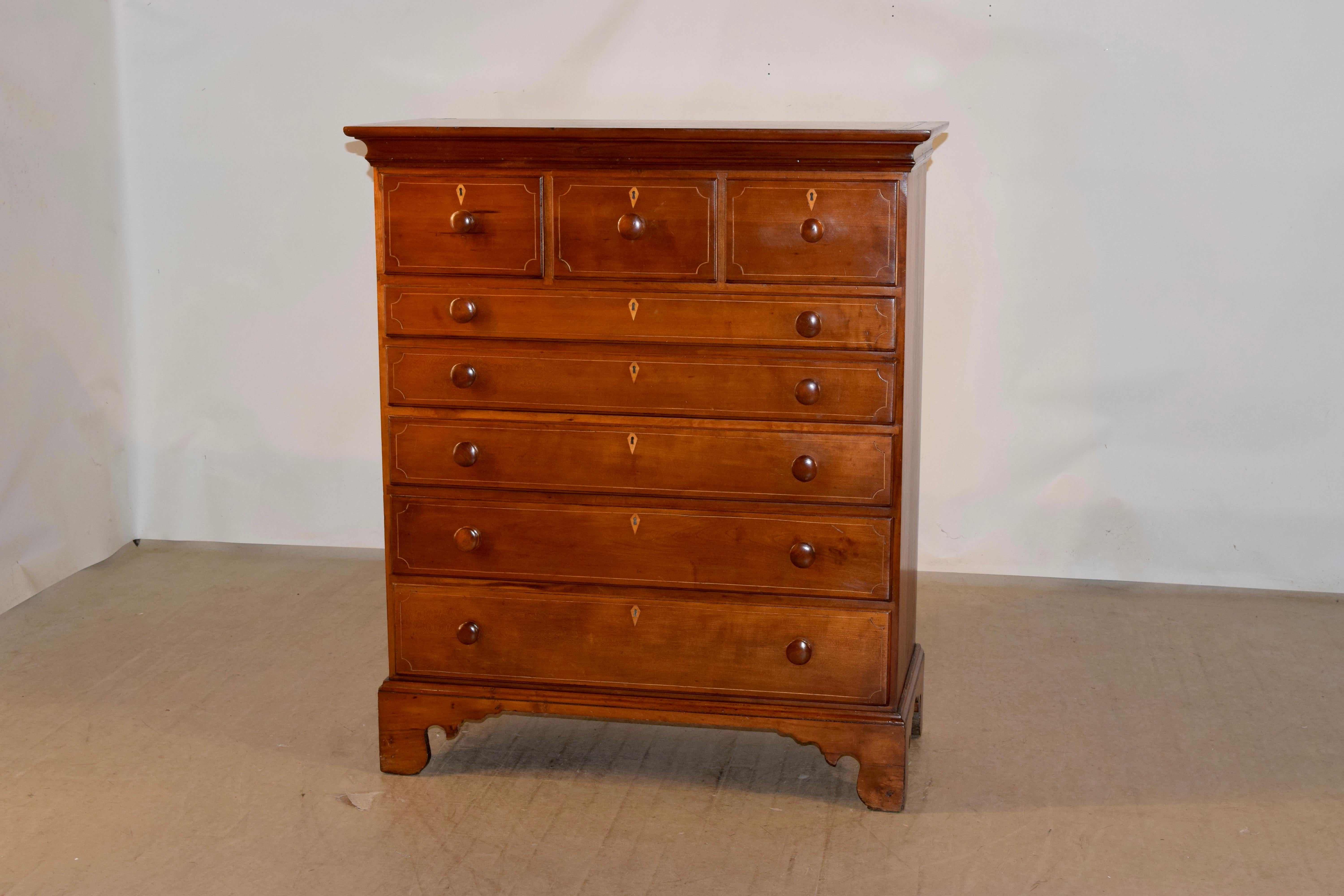 RARO cassettone della Pennsylvania, circa 1800 in vendita 5