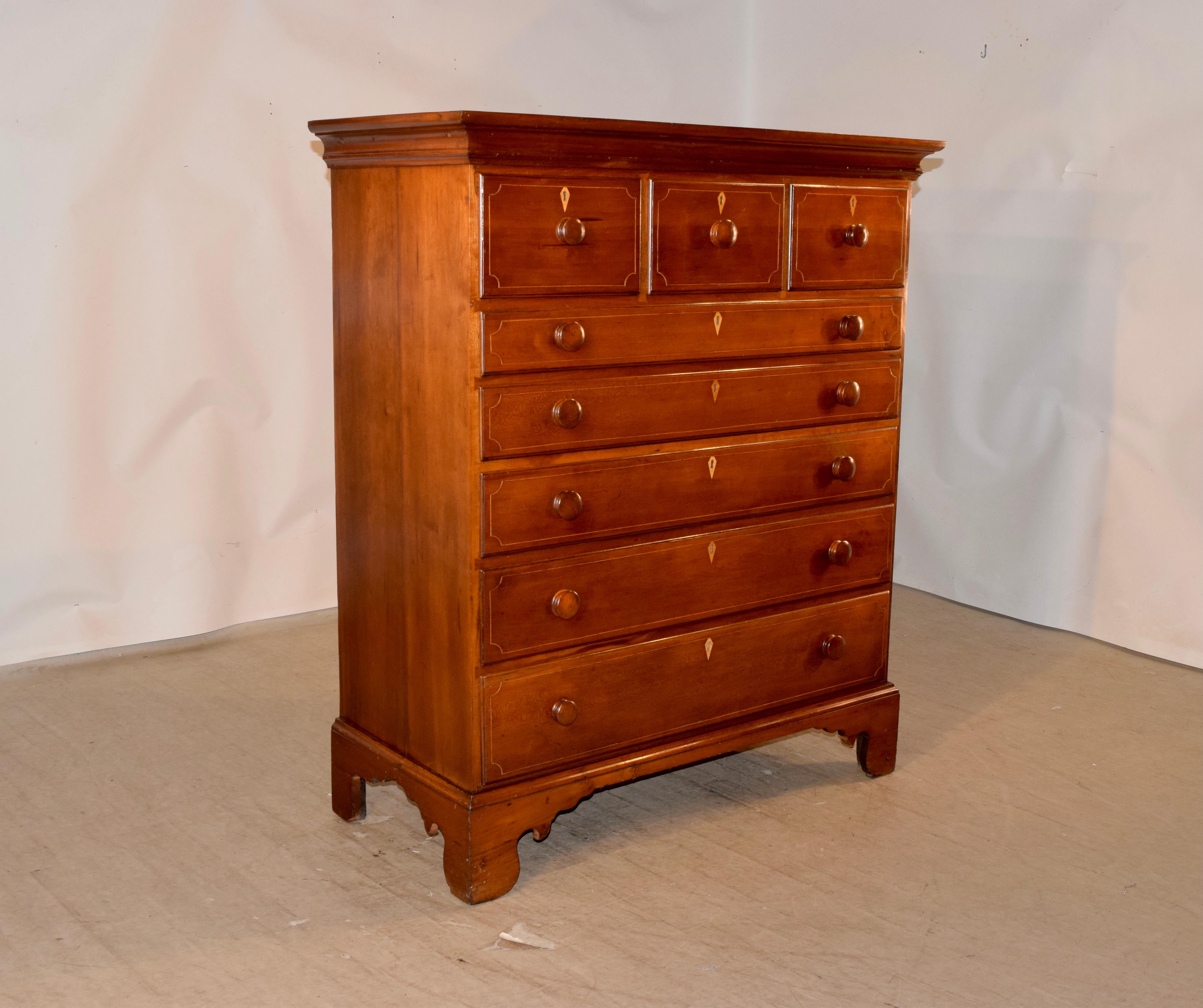 Country RARO cassettone della Pennsylvania, circa 1800 in vendita