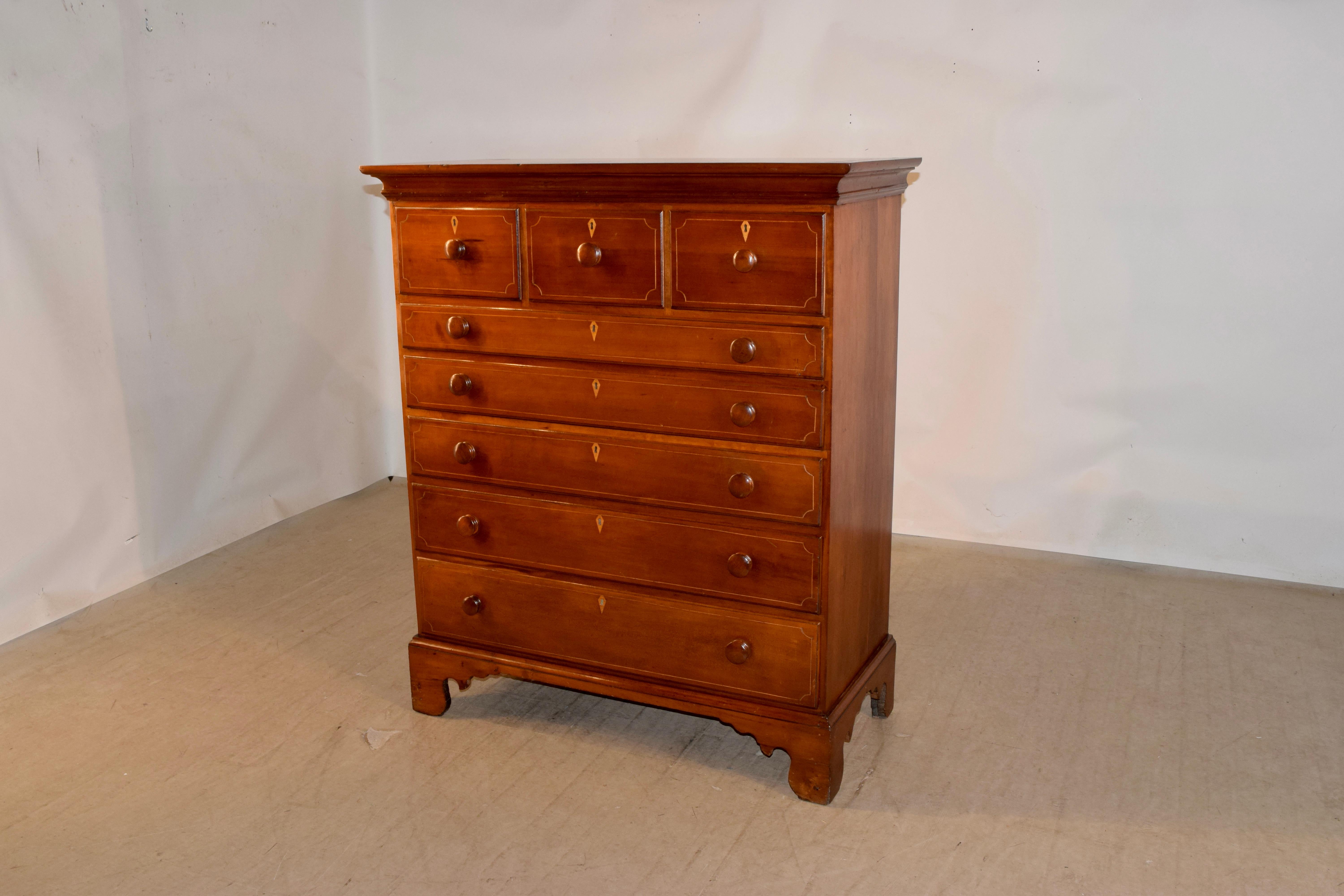 Americano RARO cassettone della Pennsylvania, circa 1800 in vendita