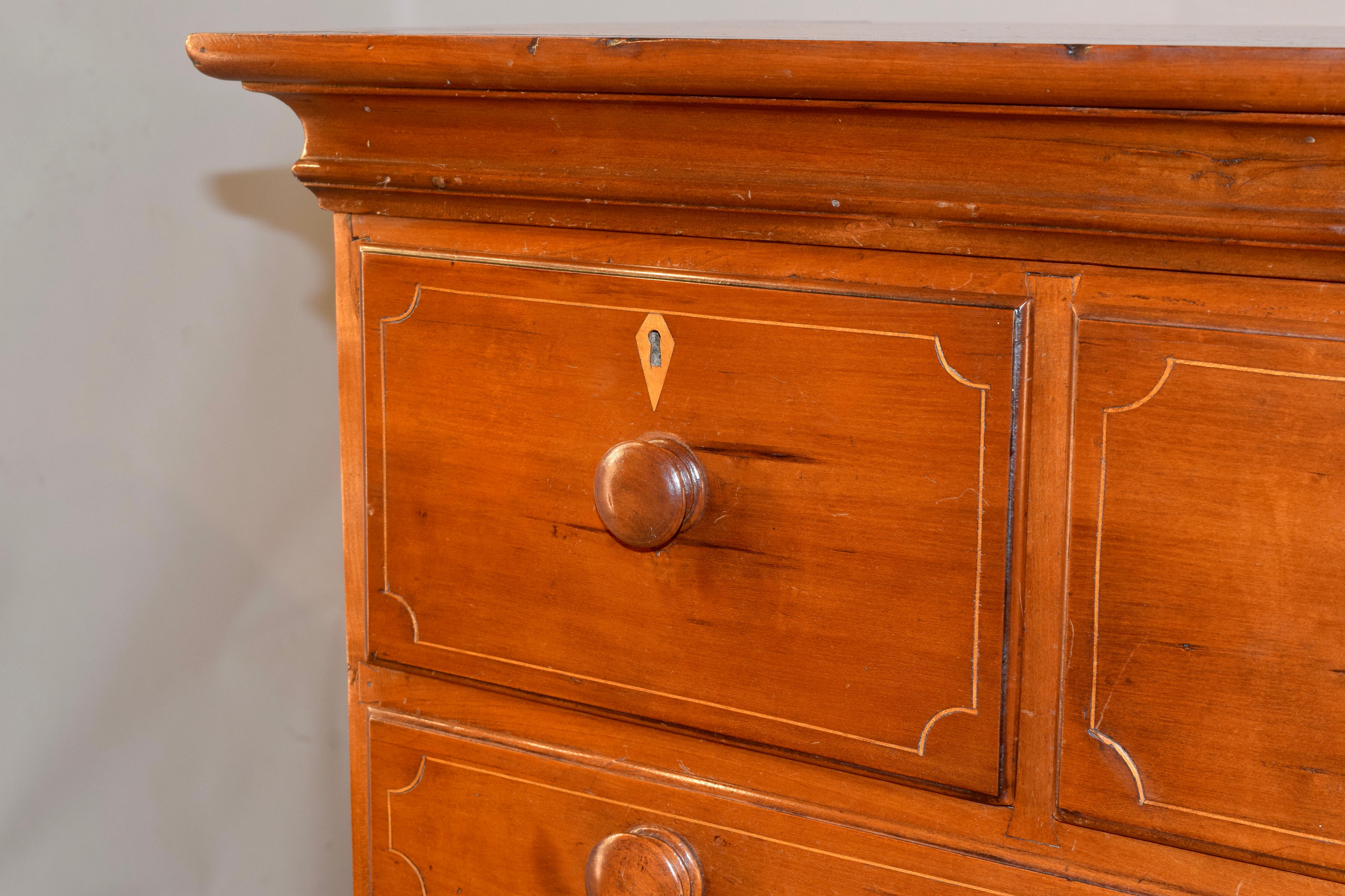 Ciliegio RARO cassettone della Pennsylvania, circa 1800 in vendita