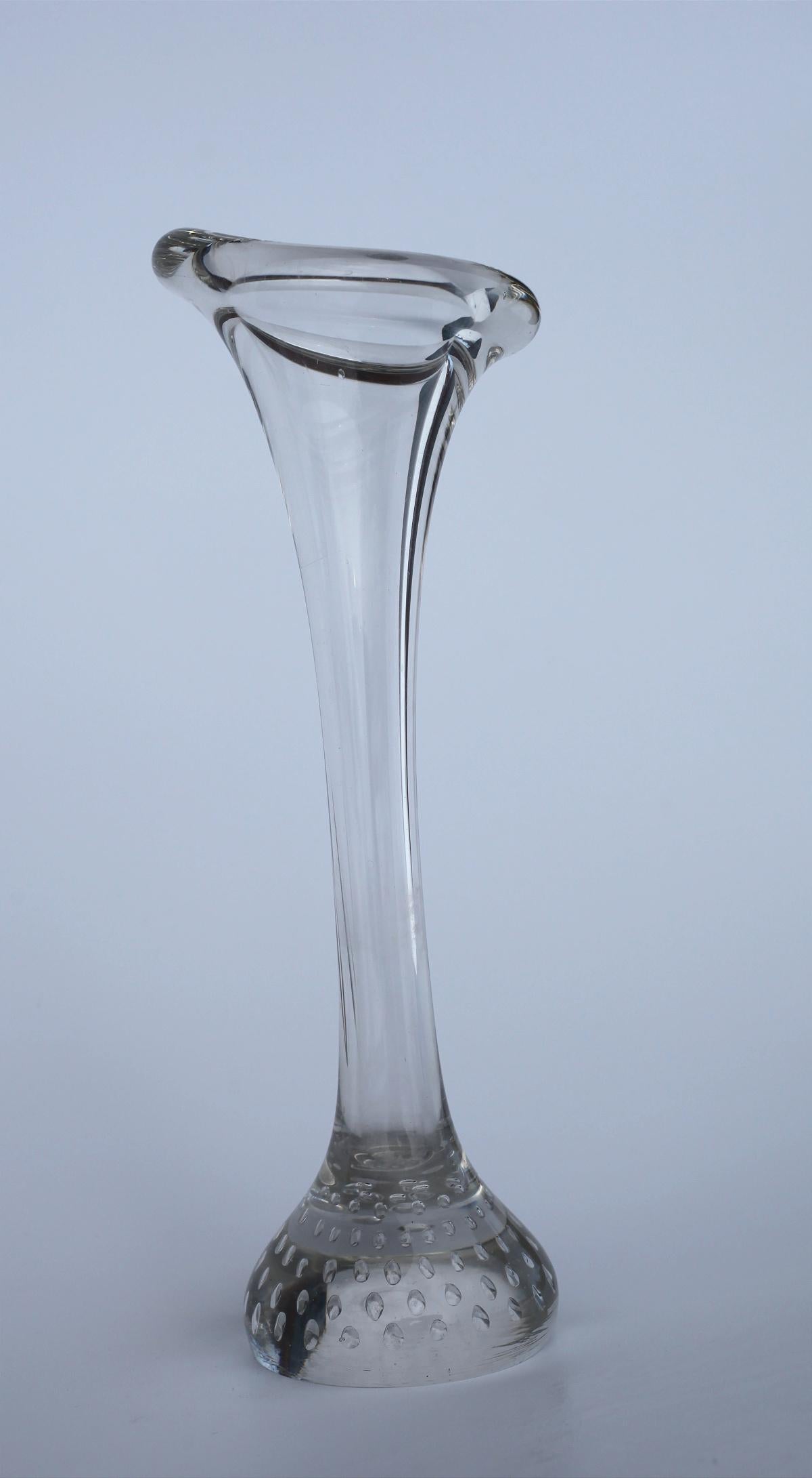 Mid-Century Modern Rare Per Lütken Vase ''the Bone'' from Denmark For Sale