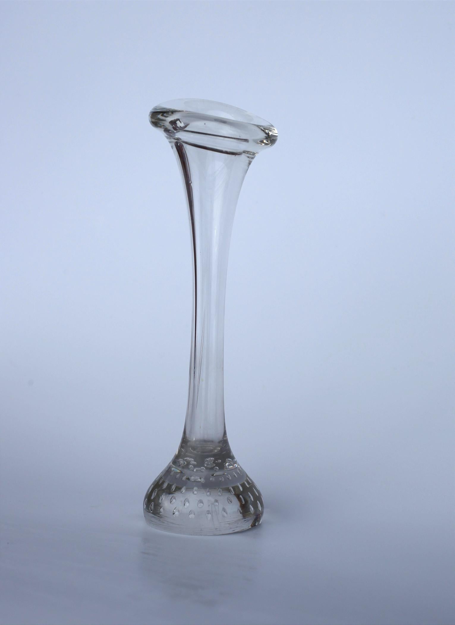 Hand-Crafted Rare Per Lütken Vase ''the Bone'' from Denmark For Sale