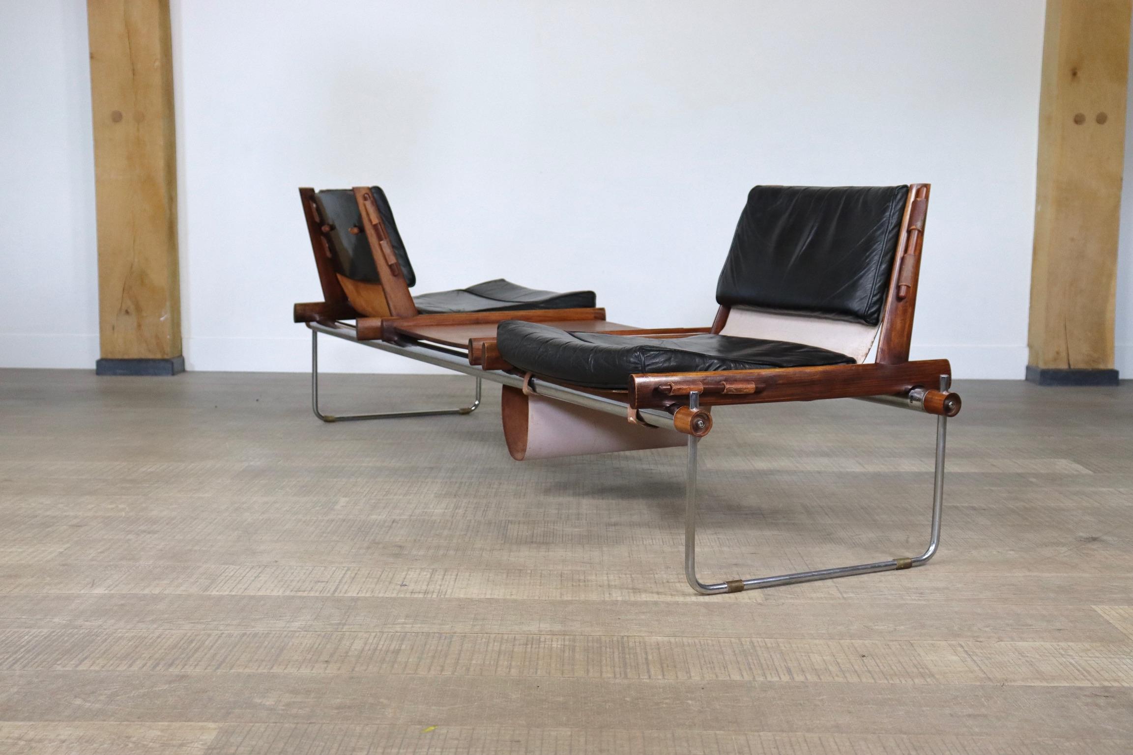 Rare Percival Lafer MP-123 Modular Bench in Brazilian Rosewood, 1960s 11