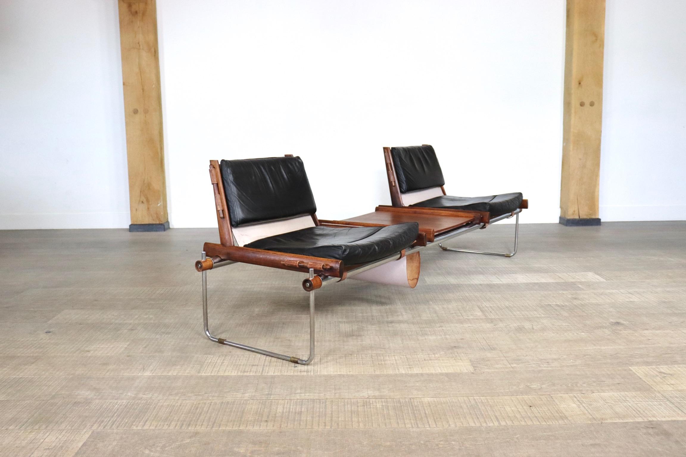 Rare Percival Lafer MP-123 Modular Bench in Brazilian Rosewood, 1960s 1