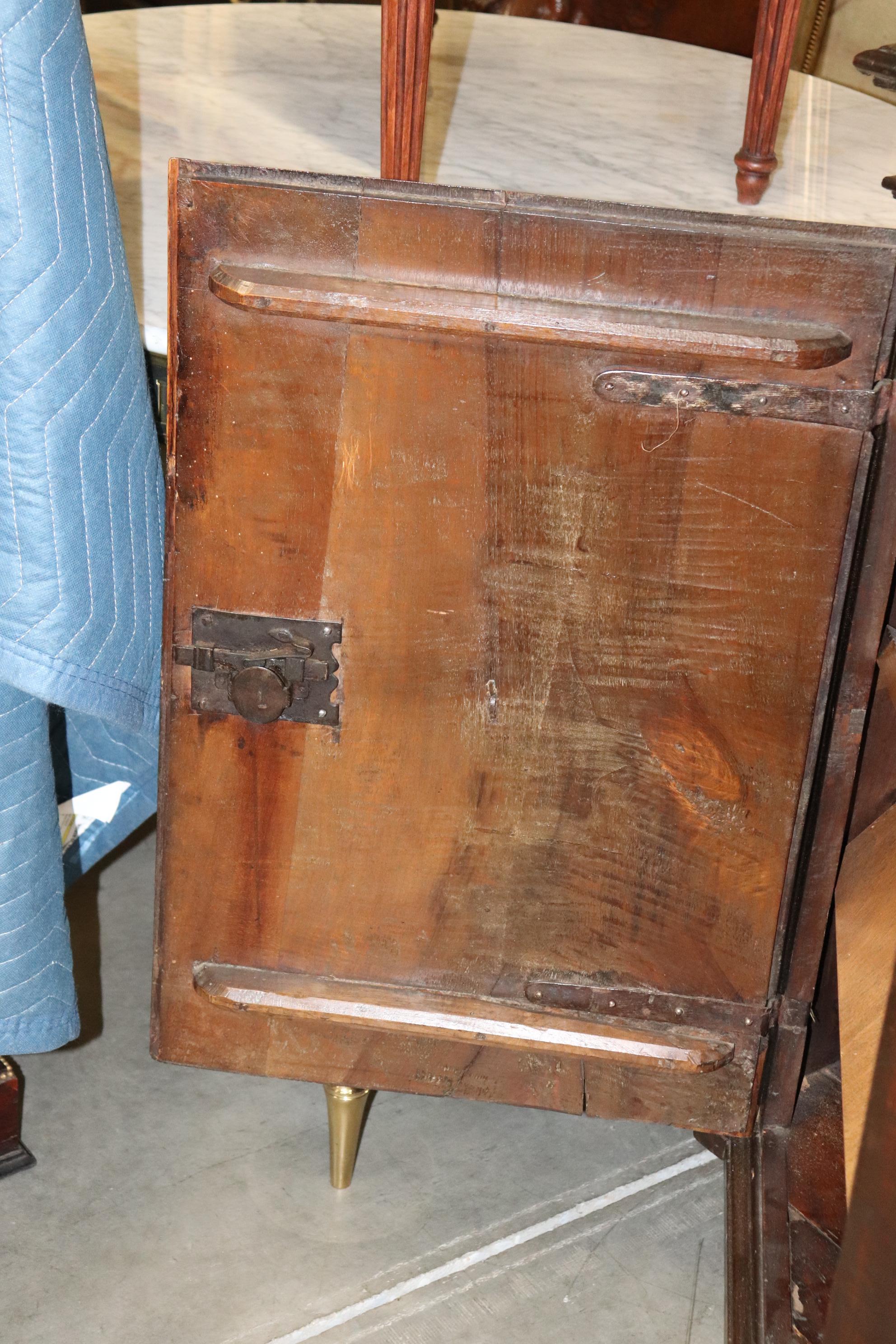 Rare Period French 1790s era Directoire Mahogany Sideboard Buffet 6