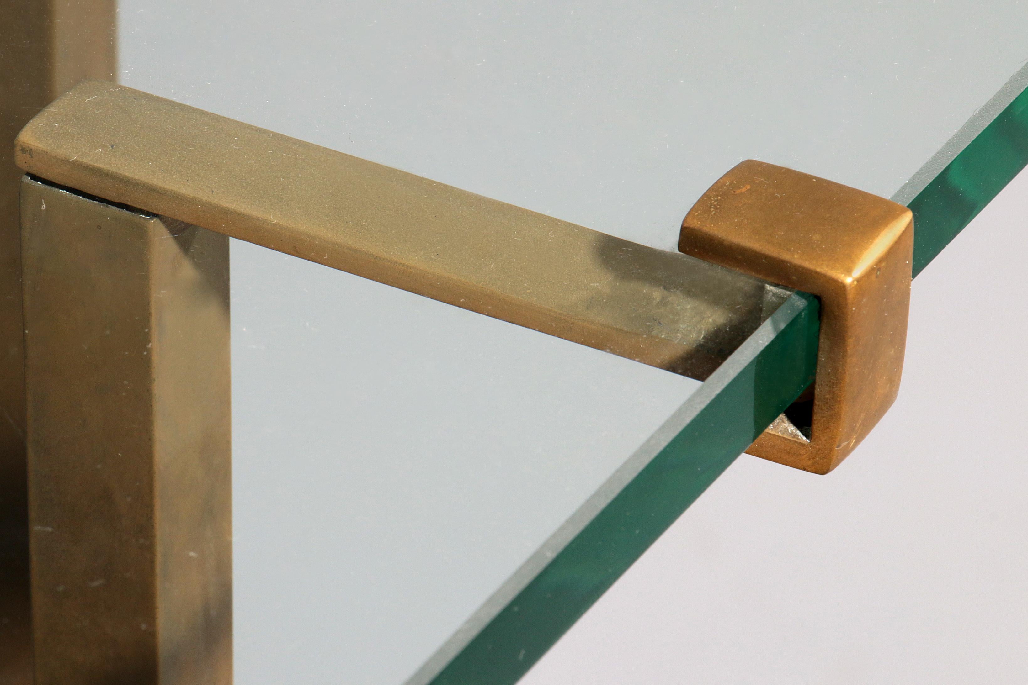 Late 20th Century Rare Peter Ghyczy T18 Console Tables, 1970s Design (73 cm high.) For Sale