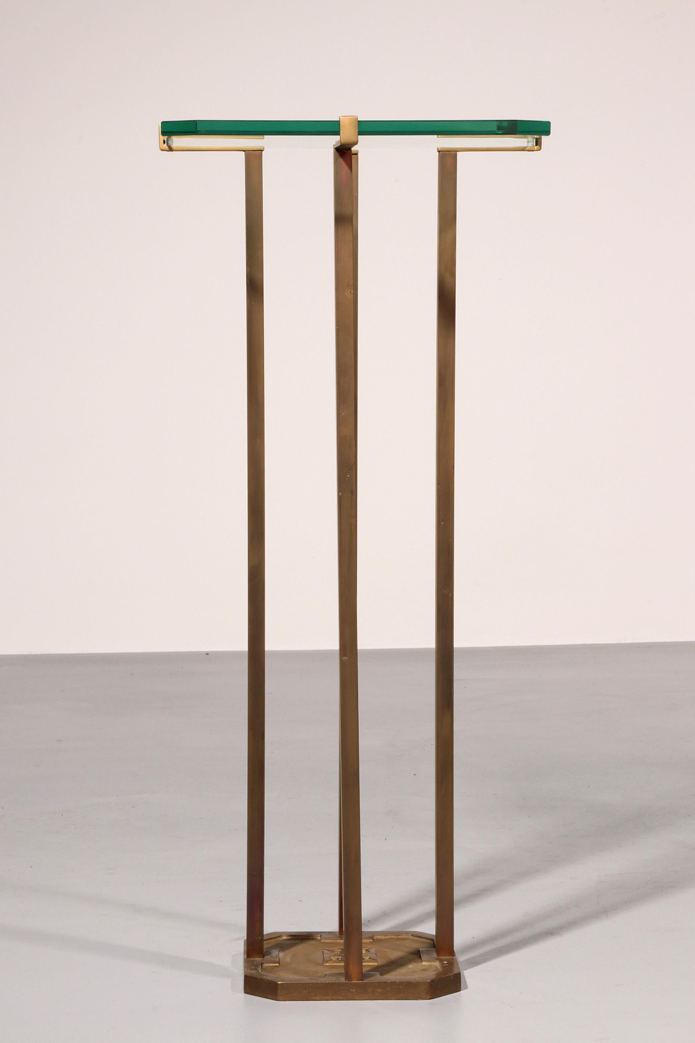 Mid-Century Modern Rare Peter Ghyczy T18 Side Tables, 1970s Design 73 cm high For Sale