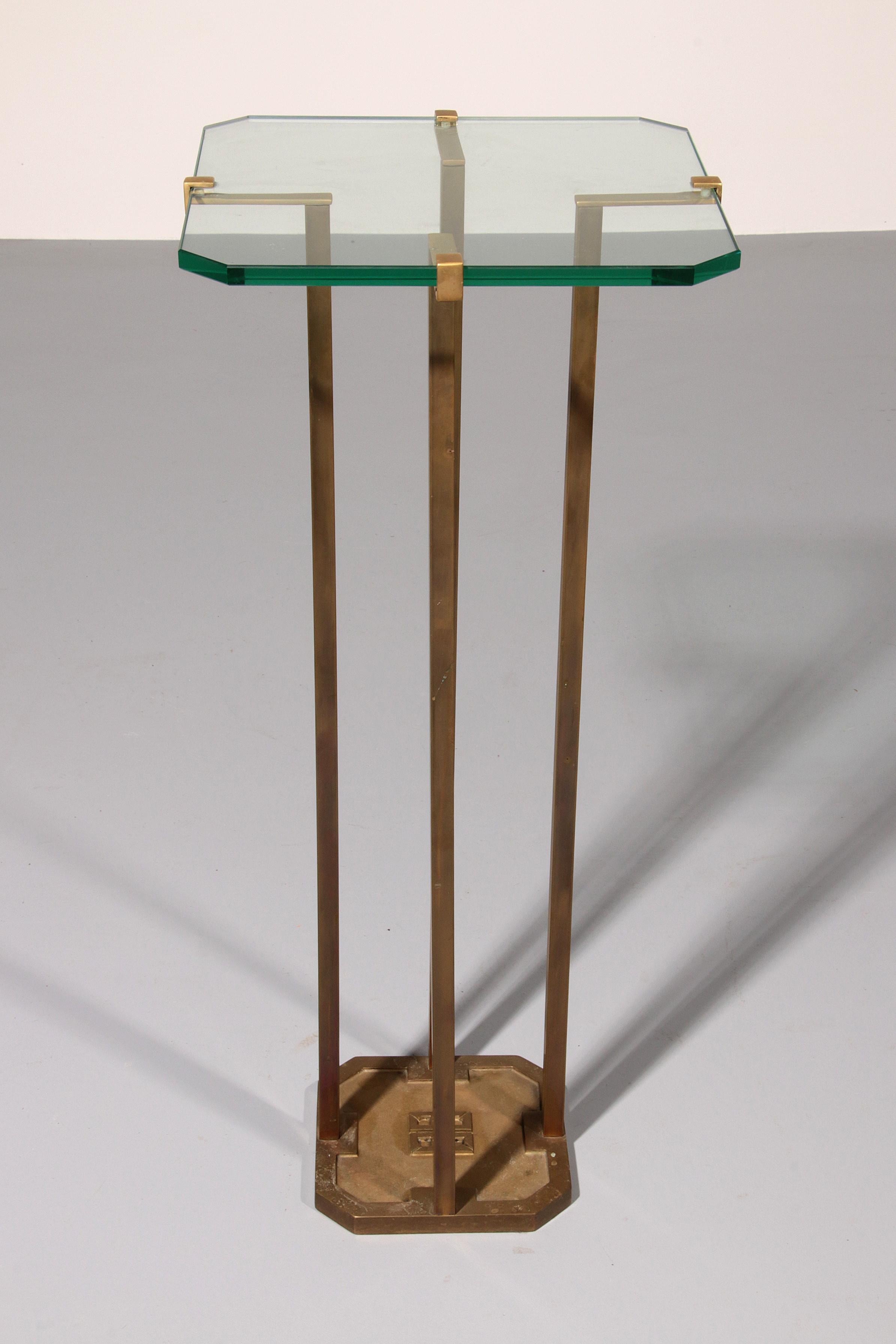 Dutch Rare Peter Ghyczy T18 Side Tables, 1970s Design 73 cm high For Sale