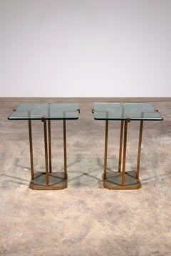 Raras mesas auxiliares Peter Ghyczy T18, diseño de los años 70
