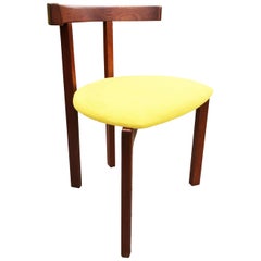 Rare Peter Hvidt T-Chair in Afromosia for France and Sons