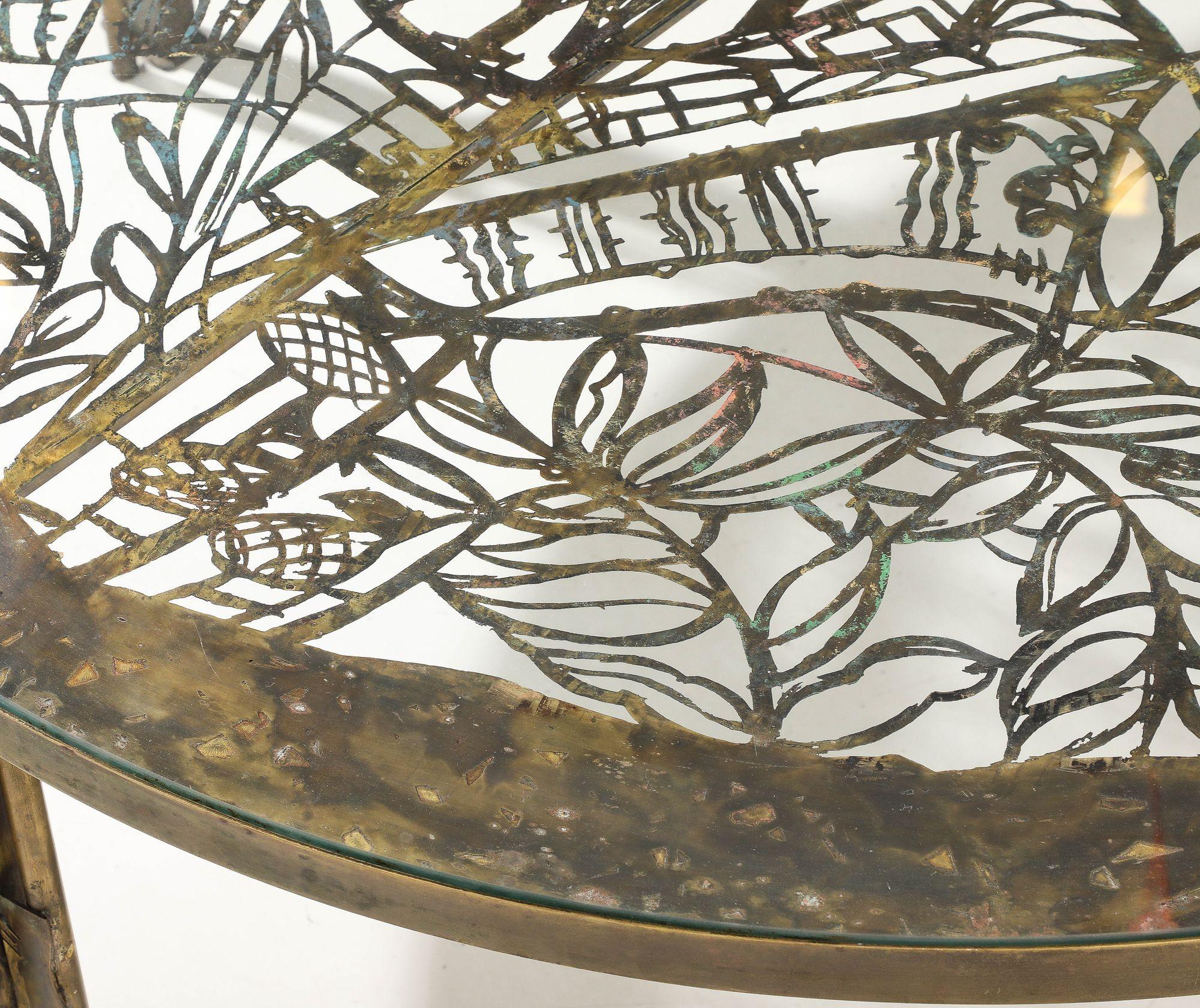 Rare table basse Philip and Kelvin LaVerne Viola Pierce en vente 2